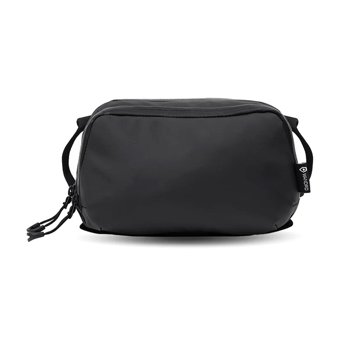 WANDRD Tech Bag Large - Grosse Organizer-Tasche (3,5 Liter) - Vorderseite der schwarzen WANDRD Tasche
