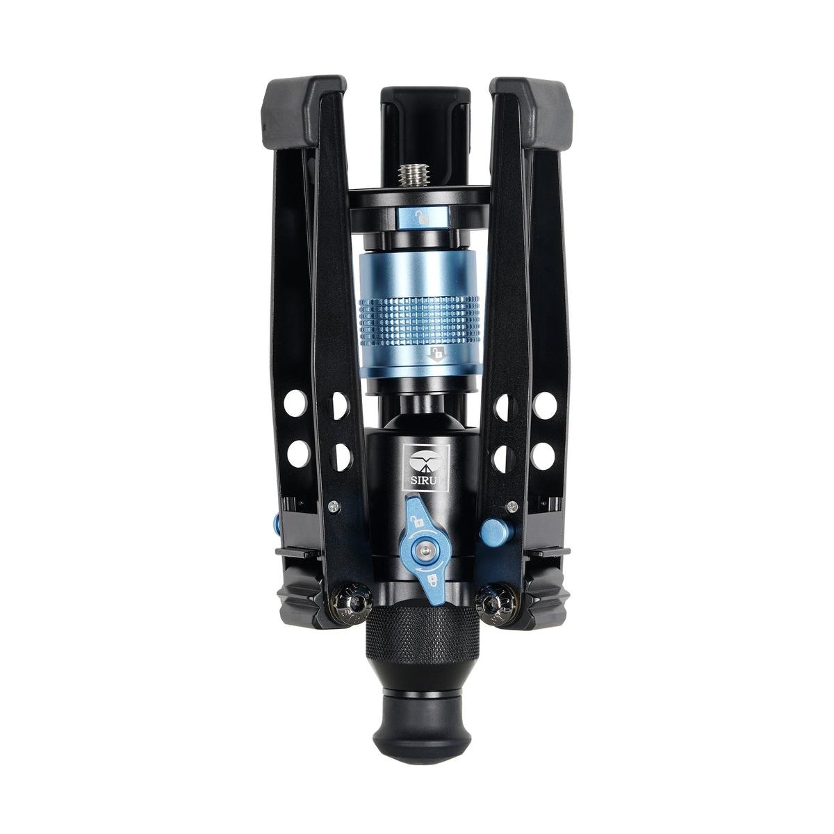 SIRUI P-325FS Carbon Einbeinstativ 149,5 cm mit Standspinne + Videoneiger VH-10 