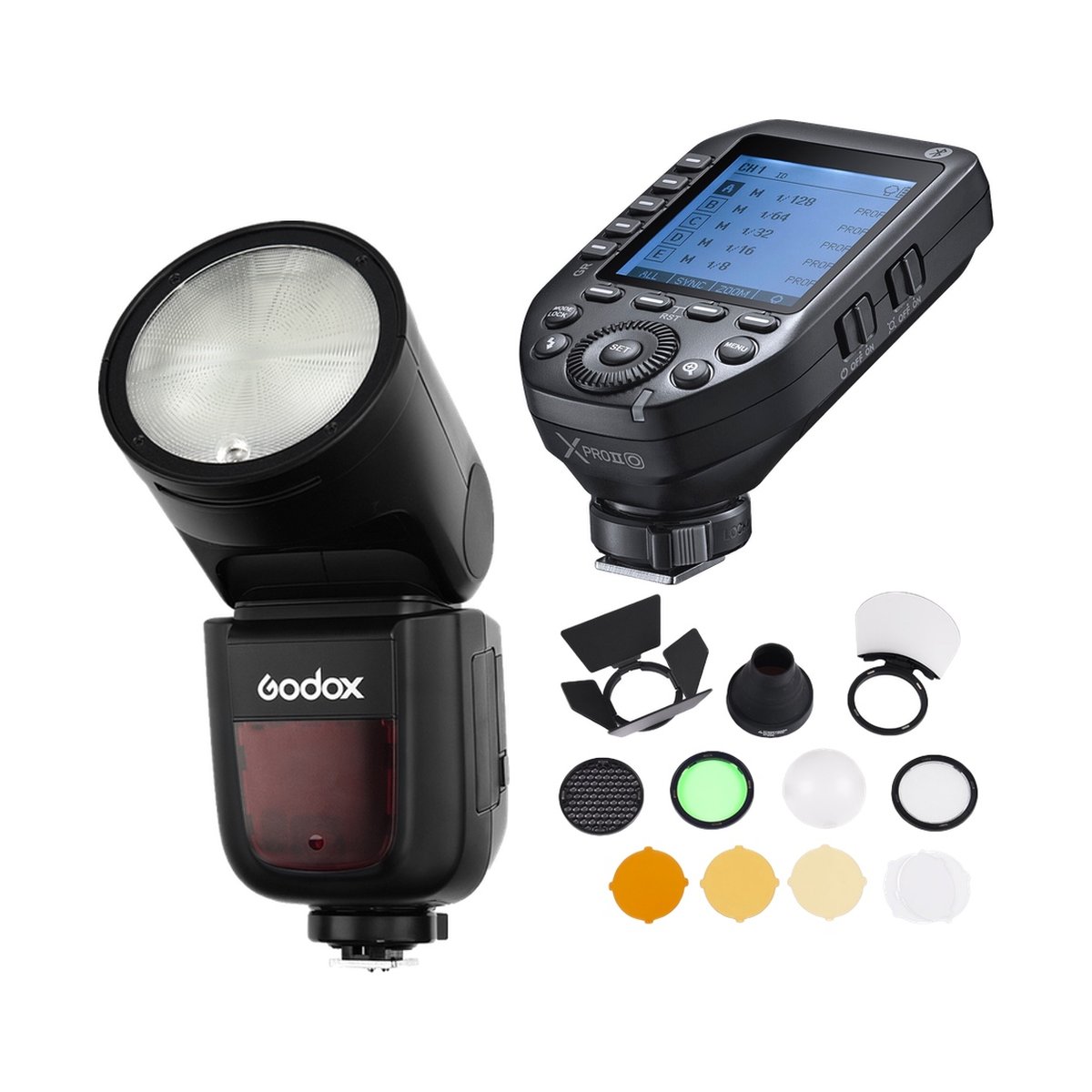Godox Speedlite V1 Oly/Pan X-PRO II Trigger Accessories Kit