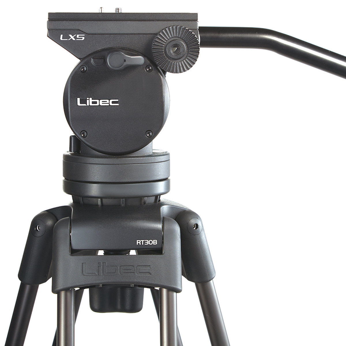 Libec LX5 Video Stativ inkl. Kopf und Bodenspinne