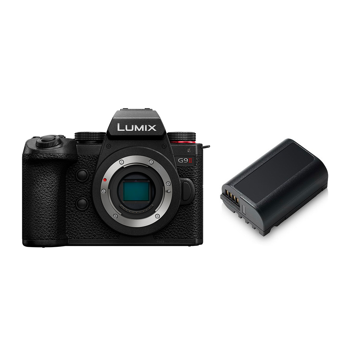 Panasonic Lumix DC-G9 II + Panasonic DMW-BLK22 E Akku Panasonic Lumix DC-G9 II + Panasonic DMW-BLK22 E Akku