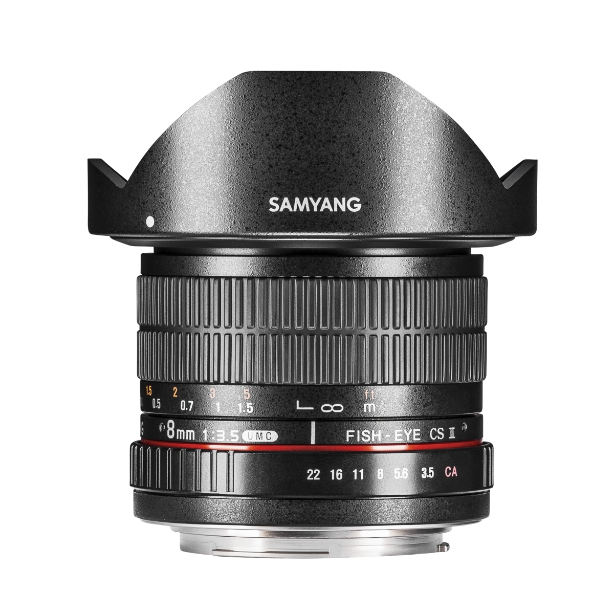 Samyang MF 8 mm 1:3,5 UMC Fisheye II für Nikon