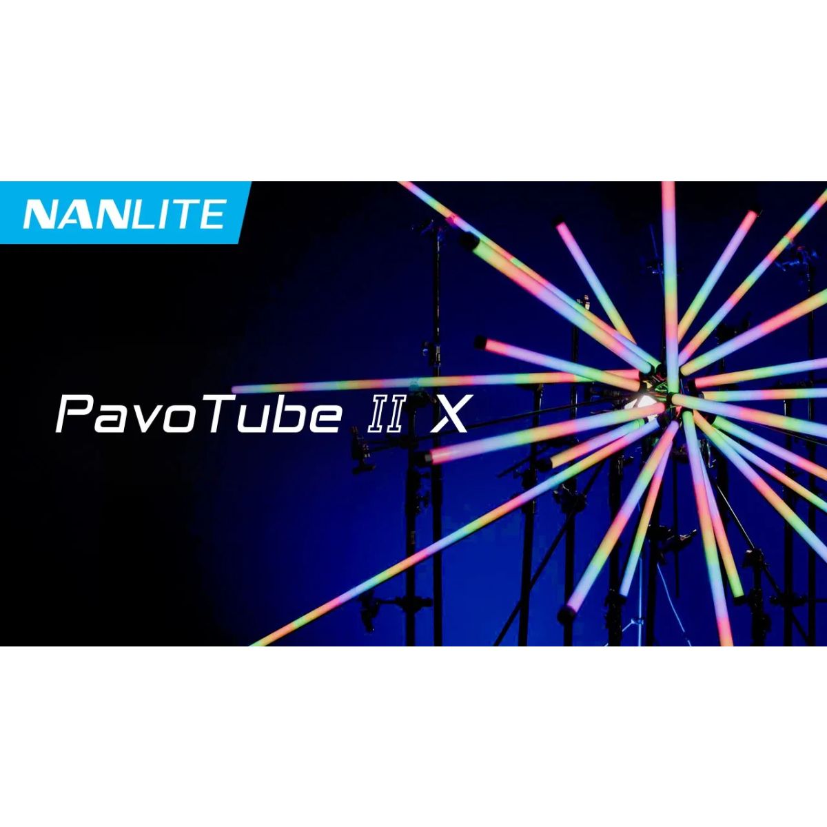 Nanlite PavoTube II 15X 1 Kit RGBWW Farb-Effektleuchte