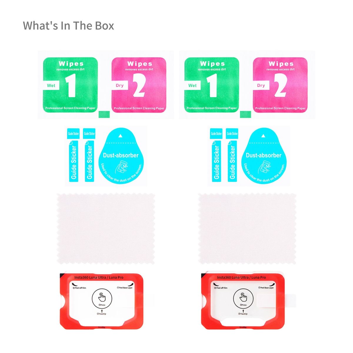 SmallRig 7116 Screen Protector für Insta360 Luna Pro/Luna Ultra