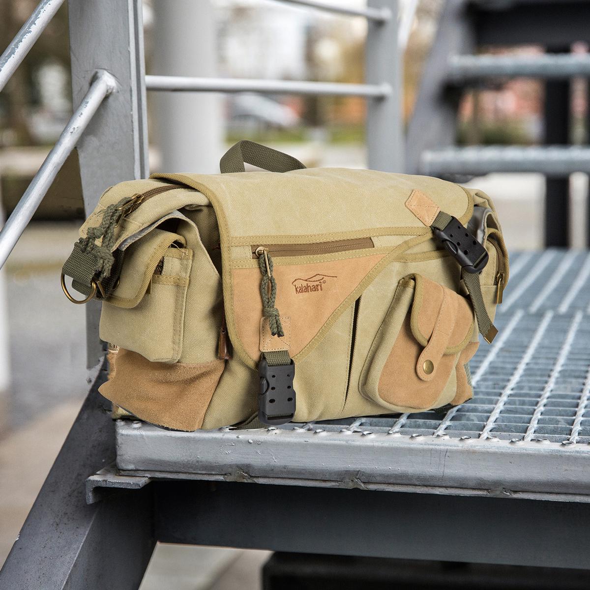 kalahari KAPAKO K-31 Fototasche, canvas khaki