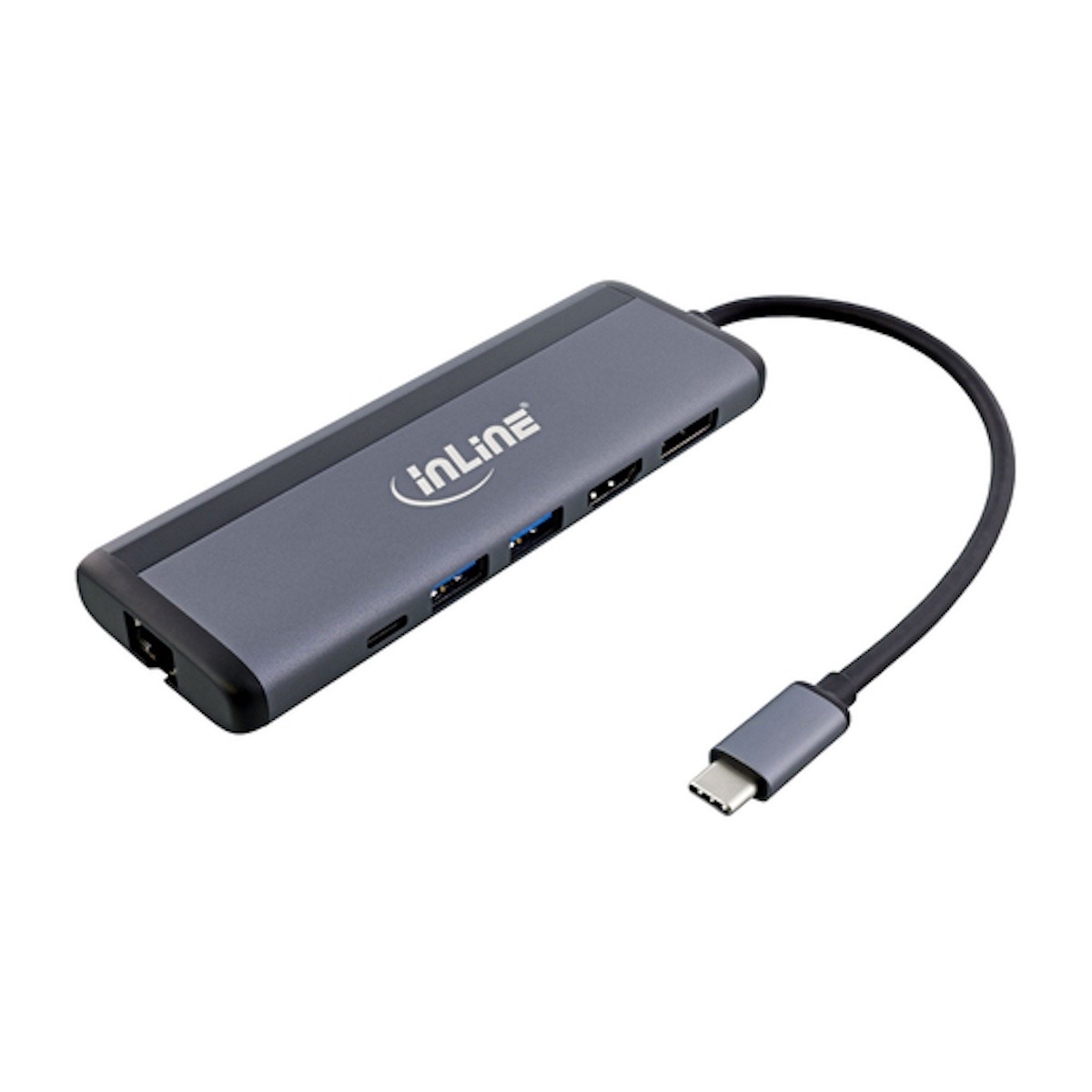 InLine 8in1 USB Typ-C Multihub PD 3.0 100W