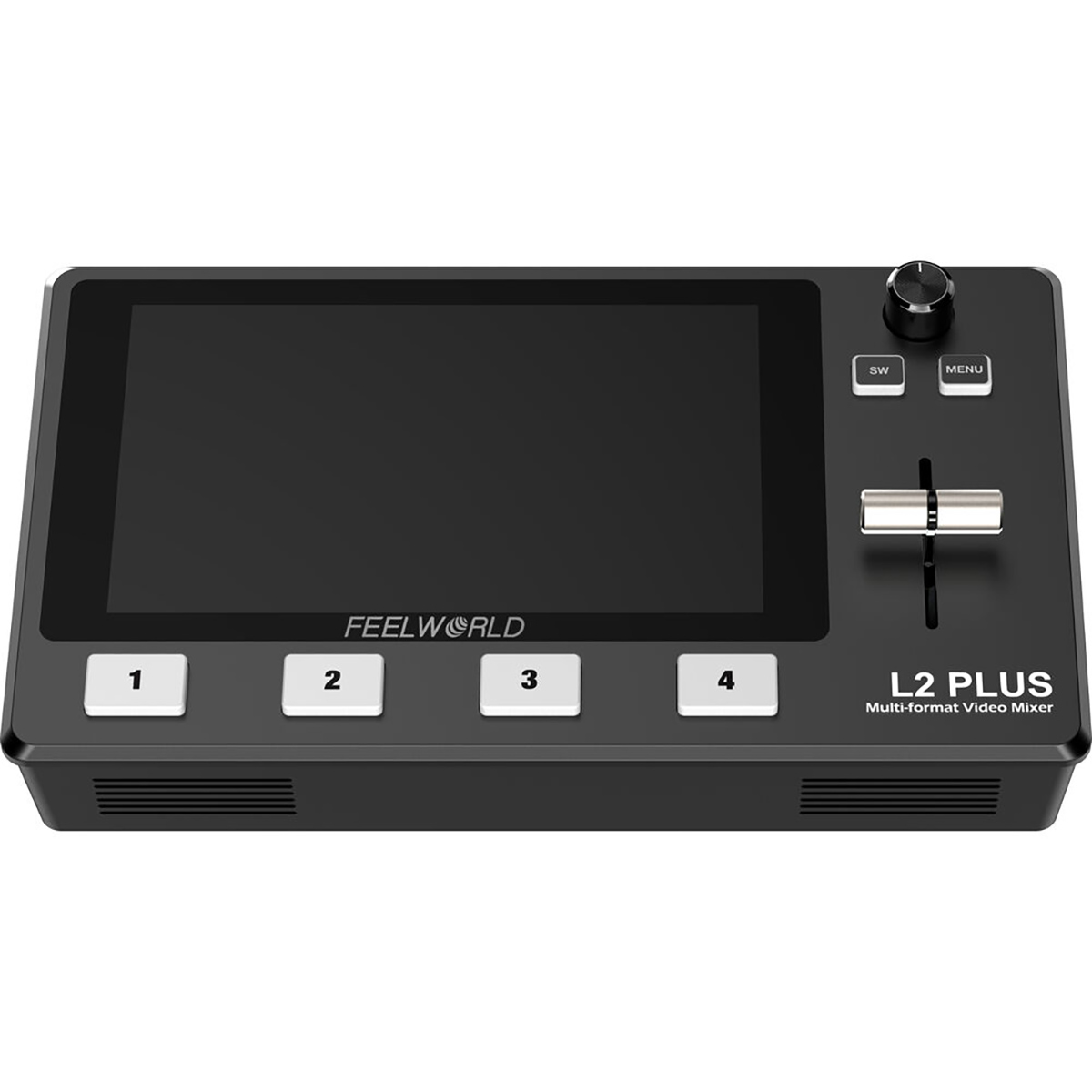Feelworld L2 Plus HDMI-Livestream-Umschalter mit 5,5-Zoll-LCD-Monitor