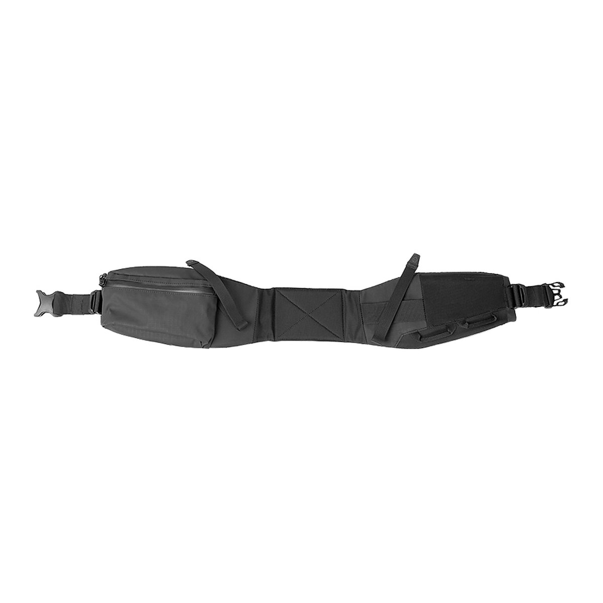 WANDRD Trekking Waist Belt M/L - Draufsicht der ausgebreiteten Gürteltasche