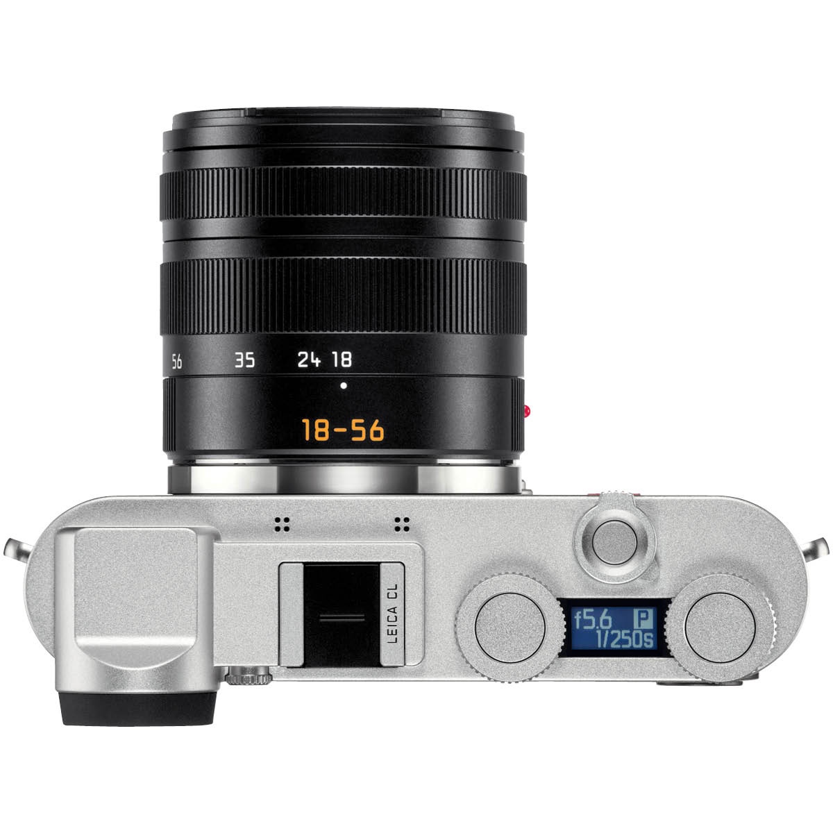 Leica CL Vario Kit mit 18-56 mm 1:3,5-5,6 Silber