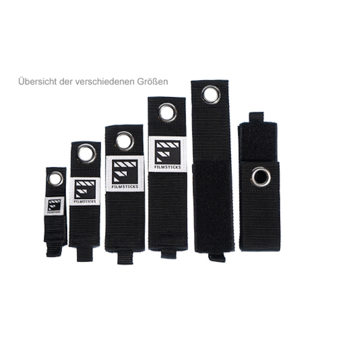 Filmsticks Heavy Duty Hook Loop 5er Pack L