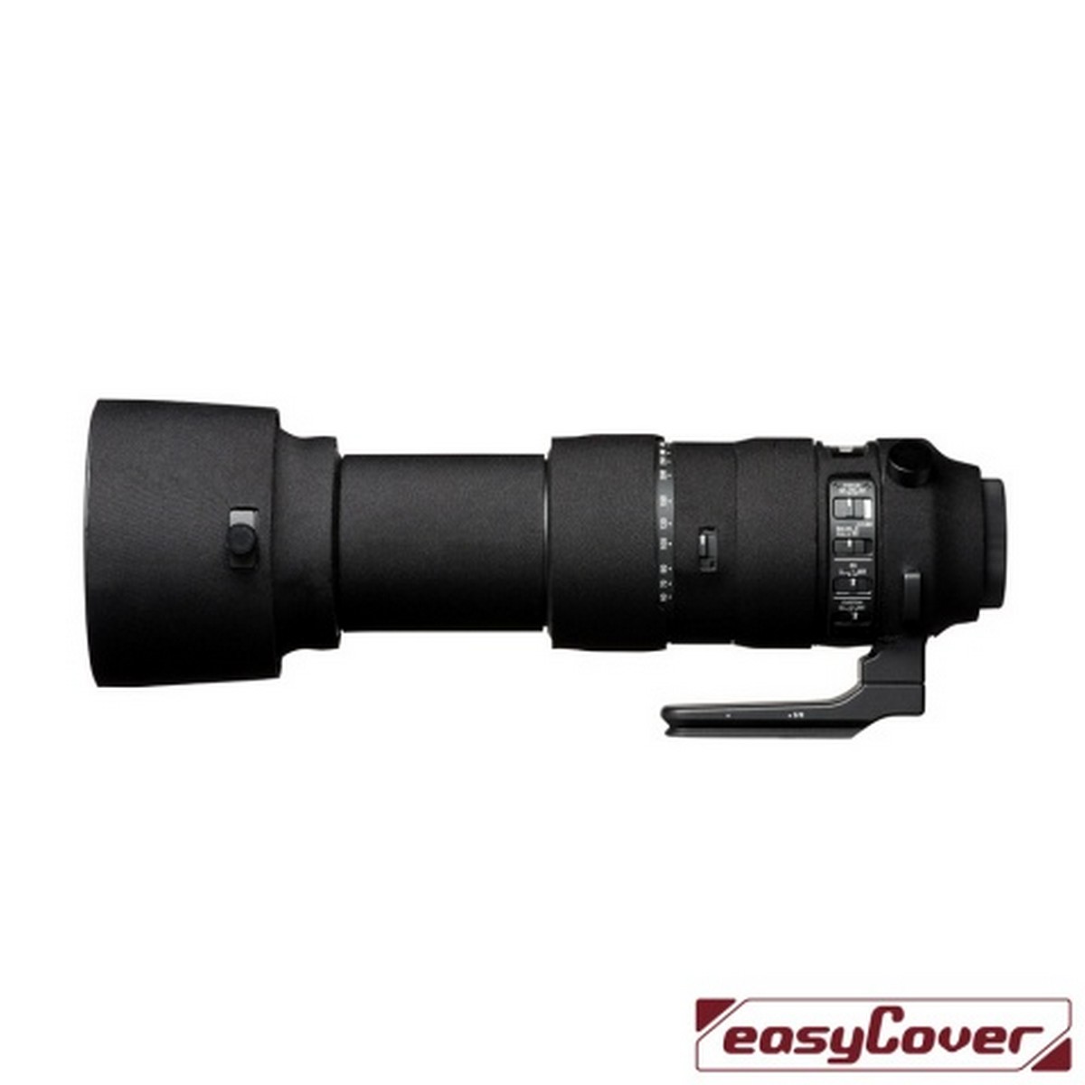 Easycover Lens Oak Objektivschutz für Sigma 60-600 mm 1:4,5-6,3 DG OS HSM Sport Schwarz