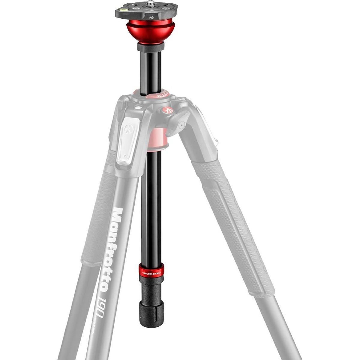 Manfrotto 190LC Nivellier-Mittelsäule für die 190 Serie