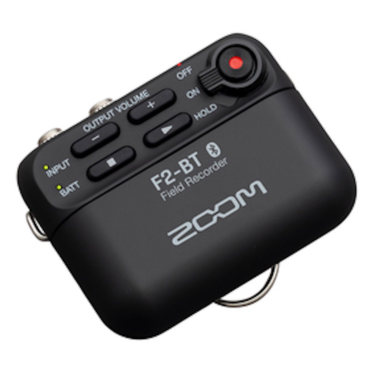 Zoom F2-BT Field Recorder und Mikrofon