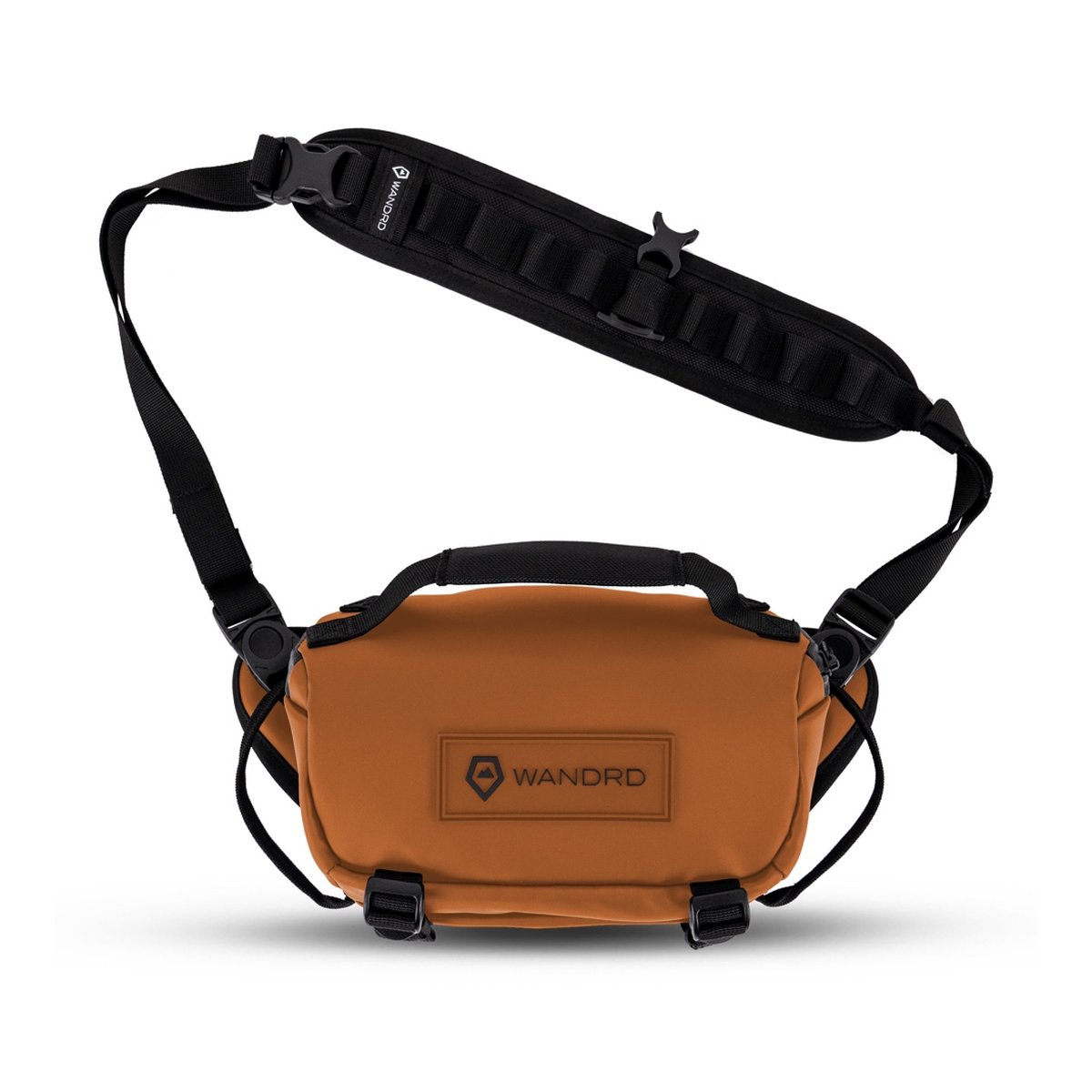 WANDRD ROGUE Sling 3L Sedona Orange - Vorderansicht einer braunen WANDRD Sling Bag WANDRD ROGUE Sling 3L Sedona Orange - Vorderansicht einer braunen WANDRD Sling Bag