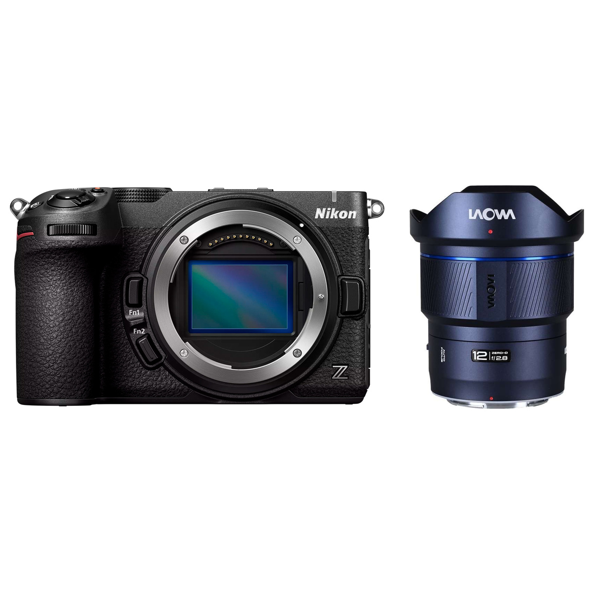 Nikon Z5 IIC Schwarz + Laowa AF 12 mm 1:2,8 Lite Zero-D f. Nikon Z