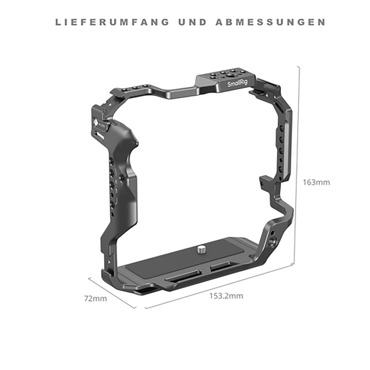 SmallRig 5092 Cage für Canon EOS R5 Mark II mit Cooling Fan CF-R20EP