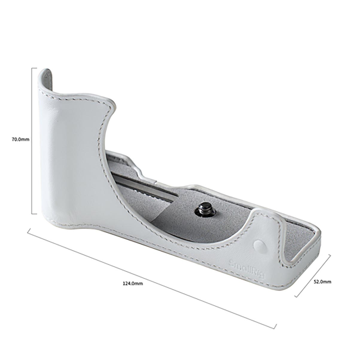 SmallRig 5431 Leder-Halbschalen-Kit weiß für Canon EOS R50V