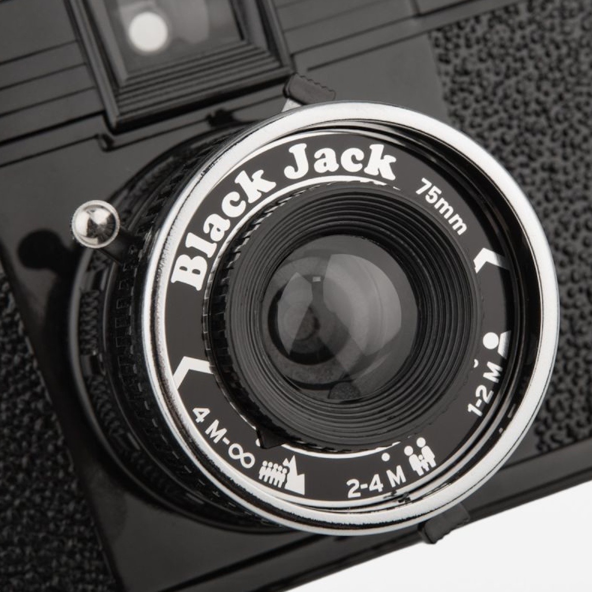Lomography Diana F+ Kamera & Blitz Black Jack