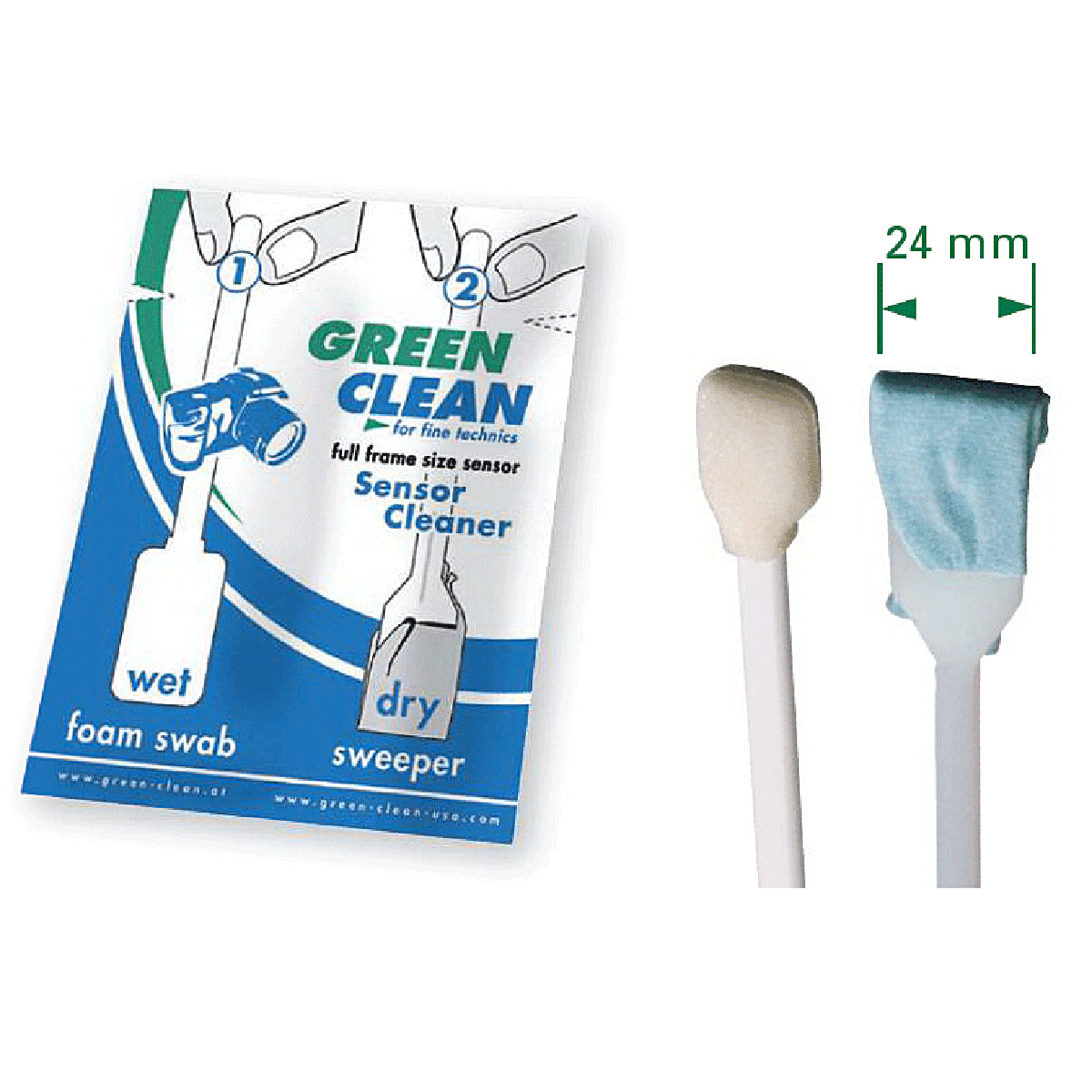 Green Clean Reinigungsstäbchen 24mm 3er Pack