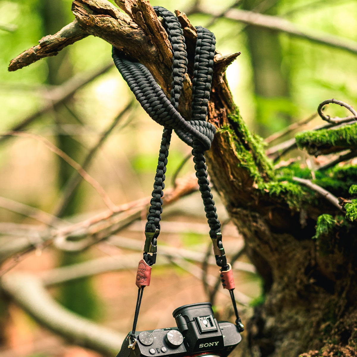 C-Rope Handschlaufe aus Kletterseil Silent Black V3