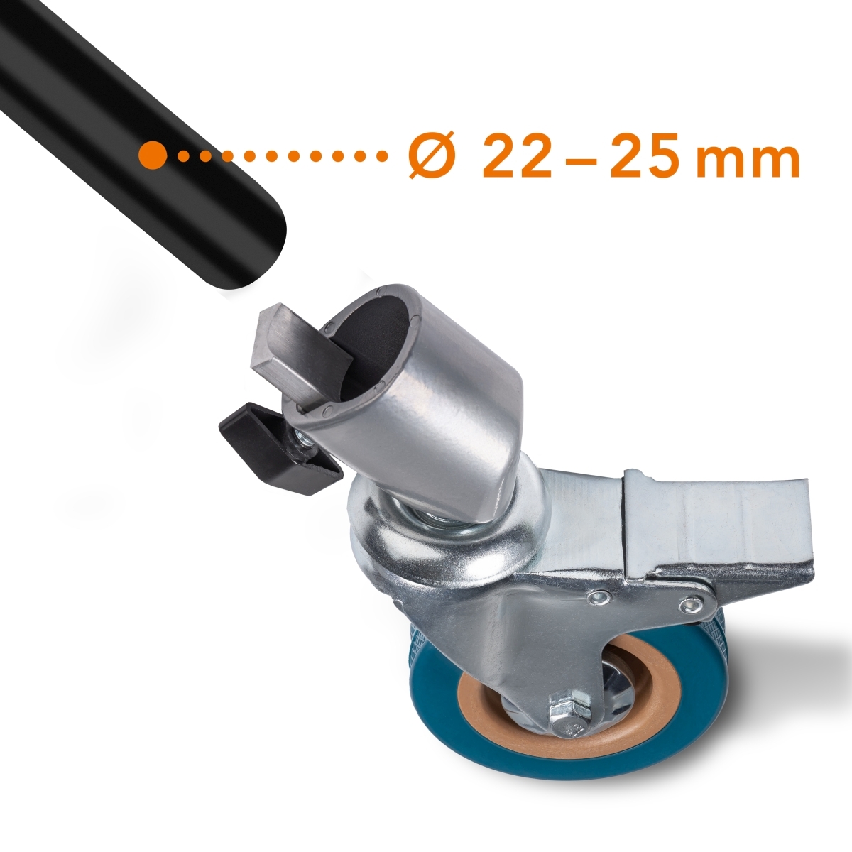 Walimex Pro Stativrollen Pro 7525 3er-Set