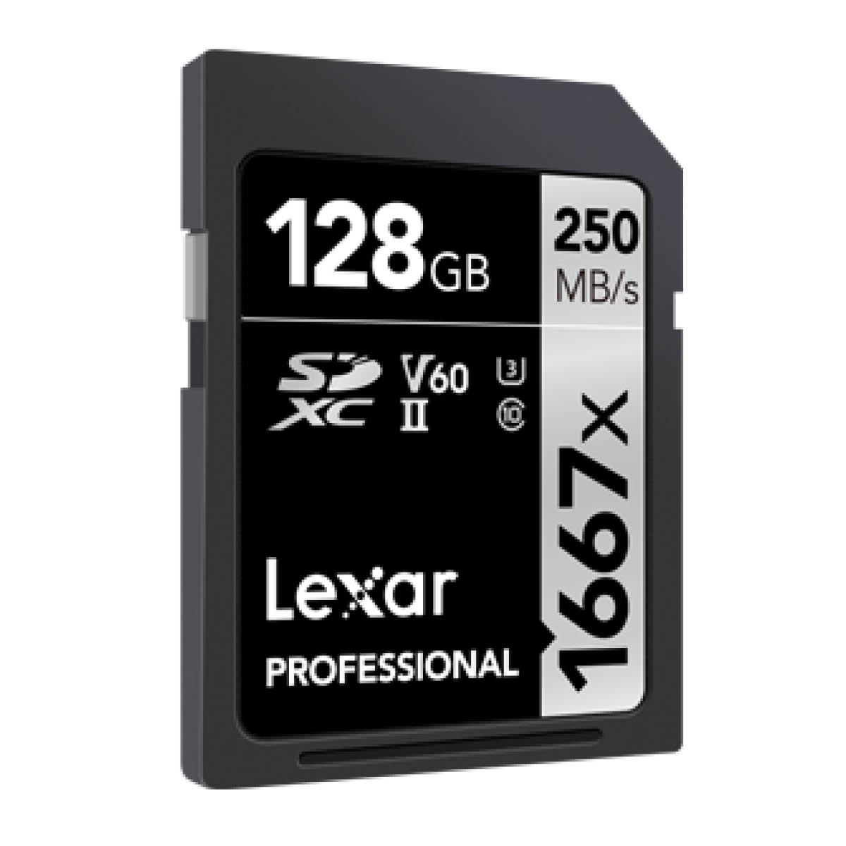 Lexar SDXC 128 GB Pro Silver UHS-II 1667x