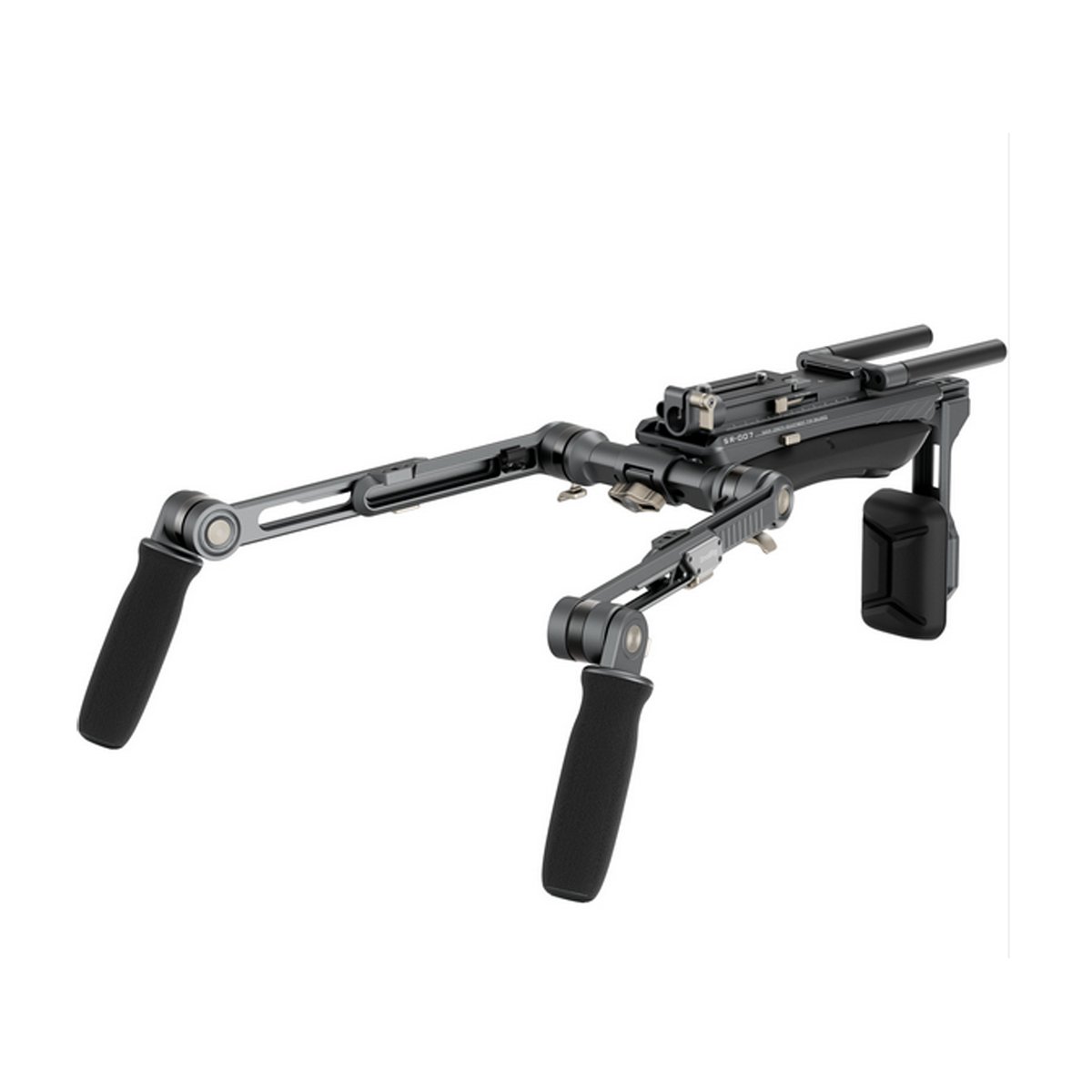 SmallRig 4181 HawkLock Schulter Rig SR007 Pro - Schrägansicht Kamera-Schulter-Rig