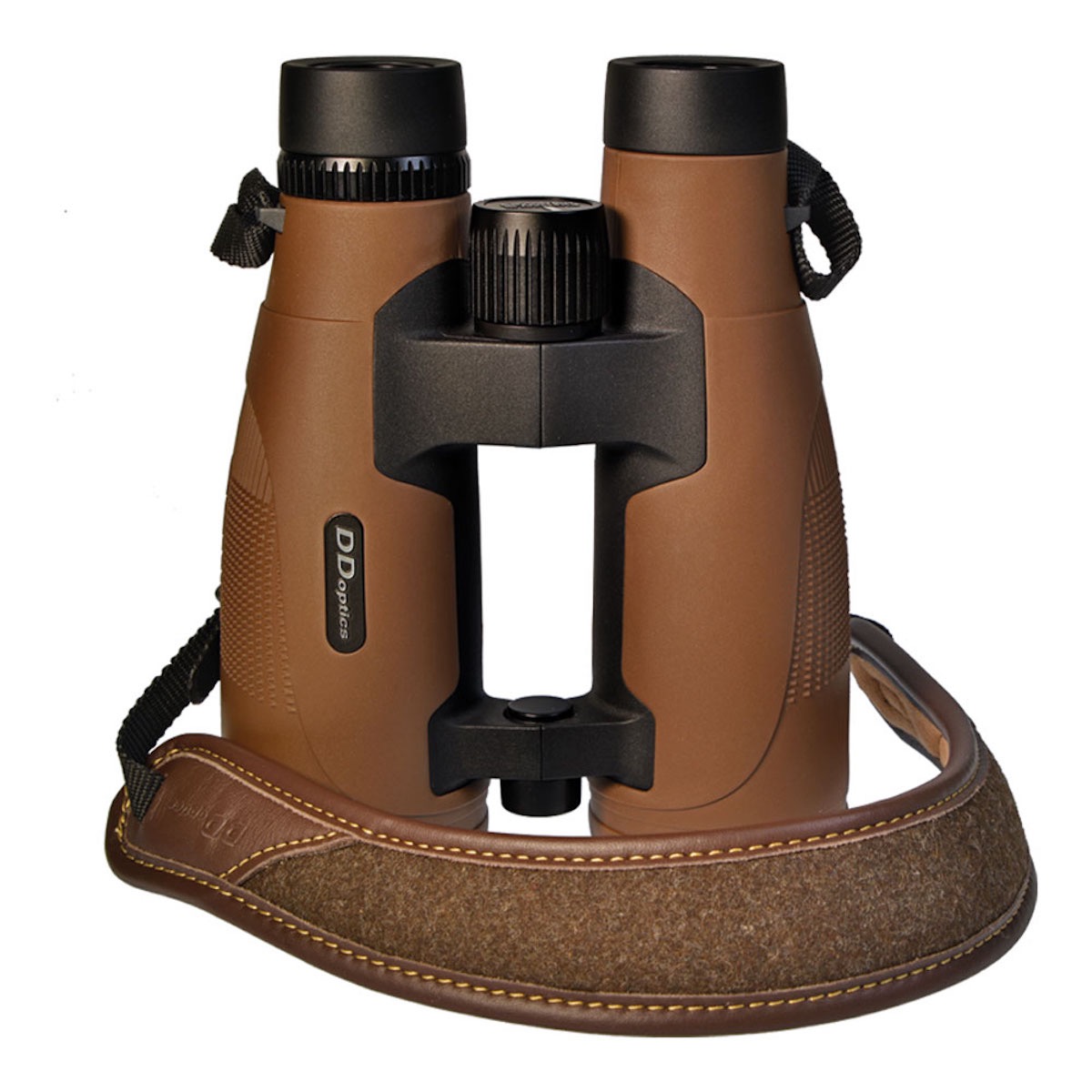 DDoptics 8x56 Pirschler Gen3 Loden-Leder Braun Vorderansicht