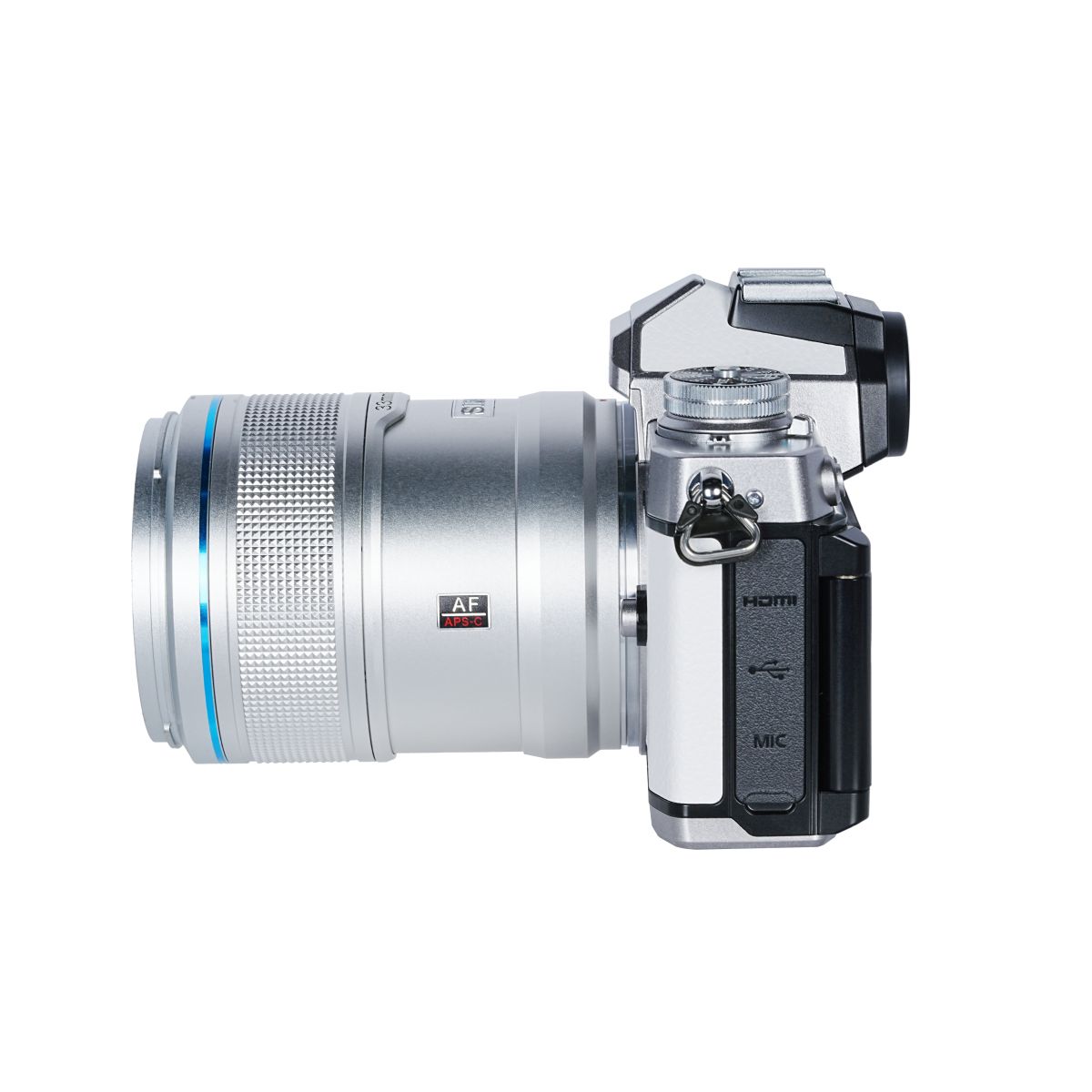 Sirui 33 mm 1:1,2 Sniper AF Fuji X-Mount Silber Metall