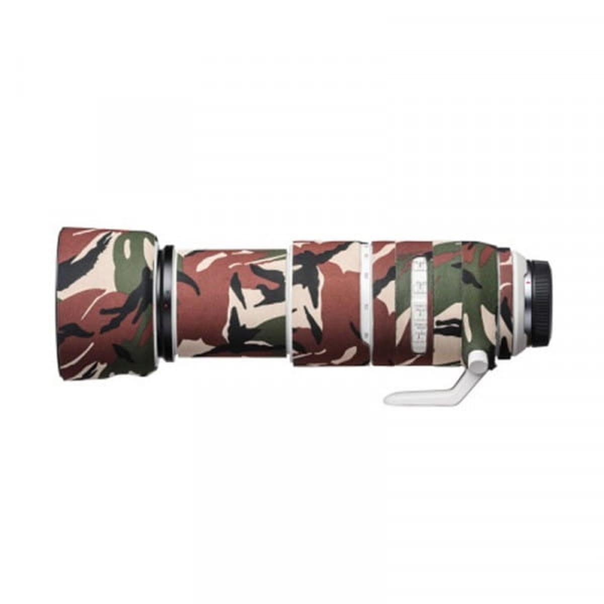 Easycover Lens Oak Objektivschutz für Canon RF 100-500mm F4.5-7.1L IS USM Grün Camouflage