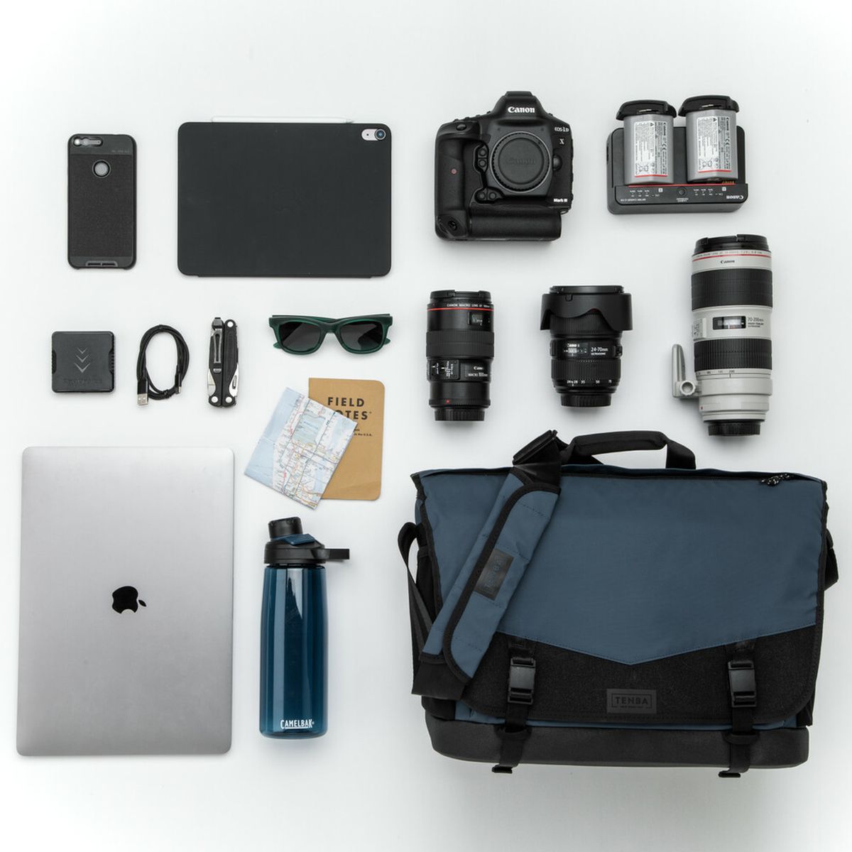 Tenba DNA 16 DSLR Messanger Tasche Blau