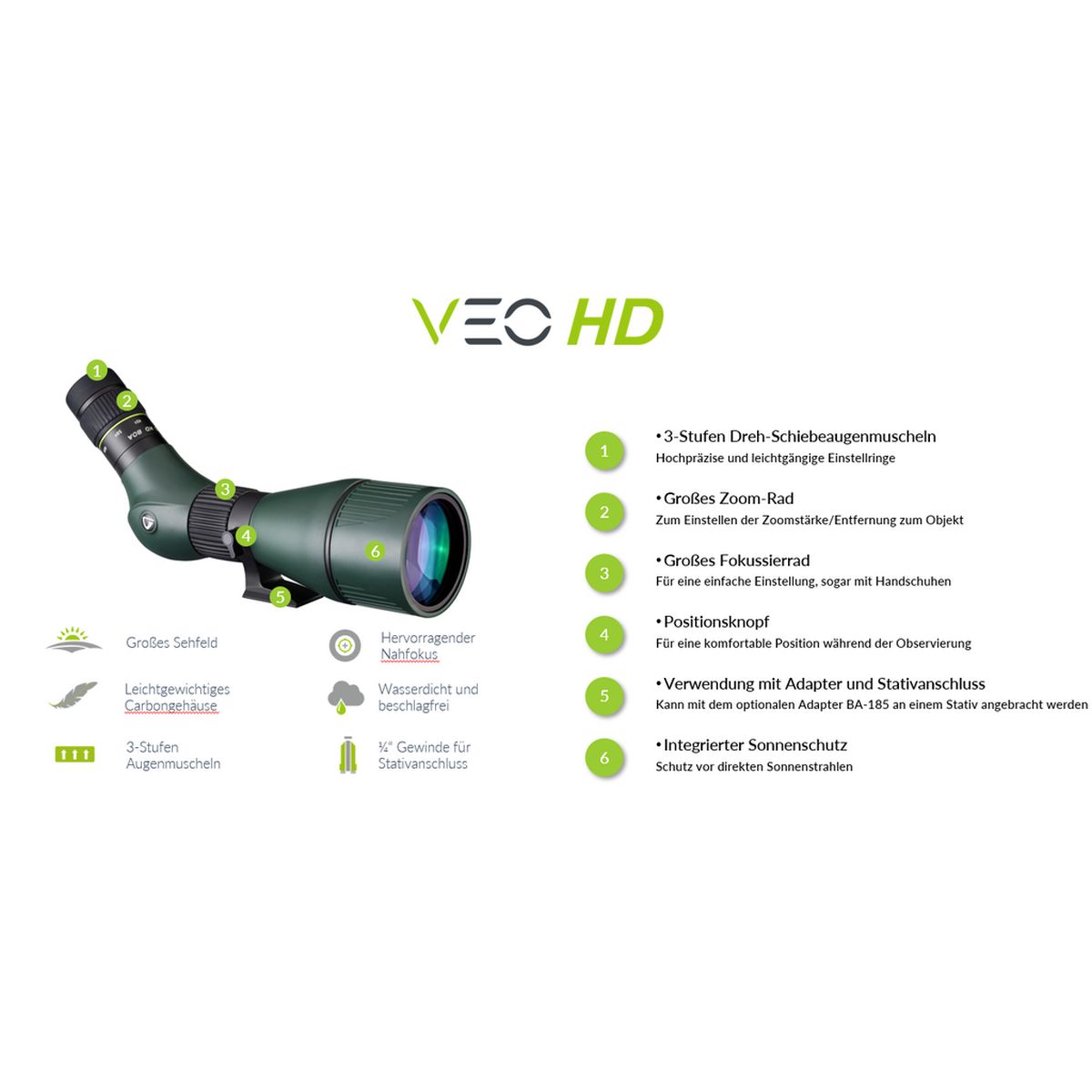 Vanguard VEO HD 80A