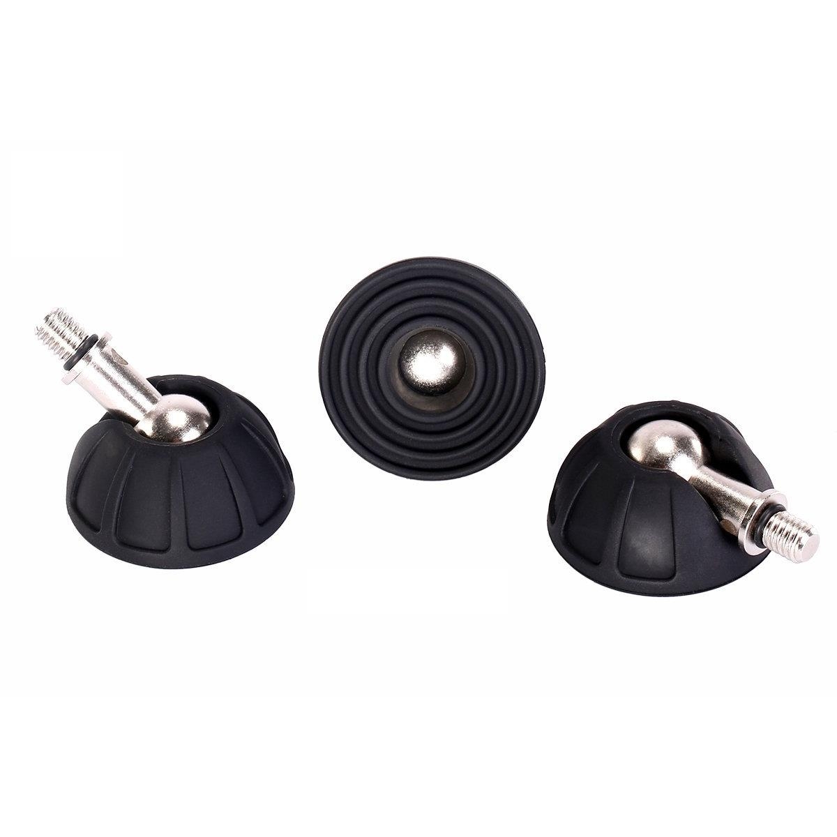 Leofoto Stativfuß SC-80 Gummifüße 80 mm 3er-Set Leofoto Stativfuß SC-80 Gummifüße 80 mm 3er-Set