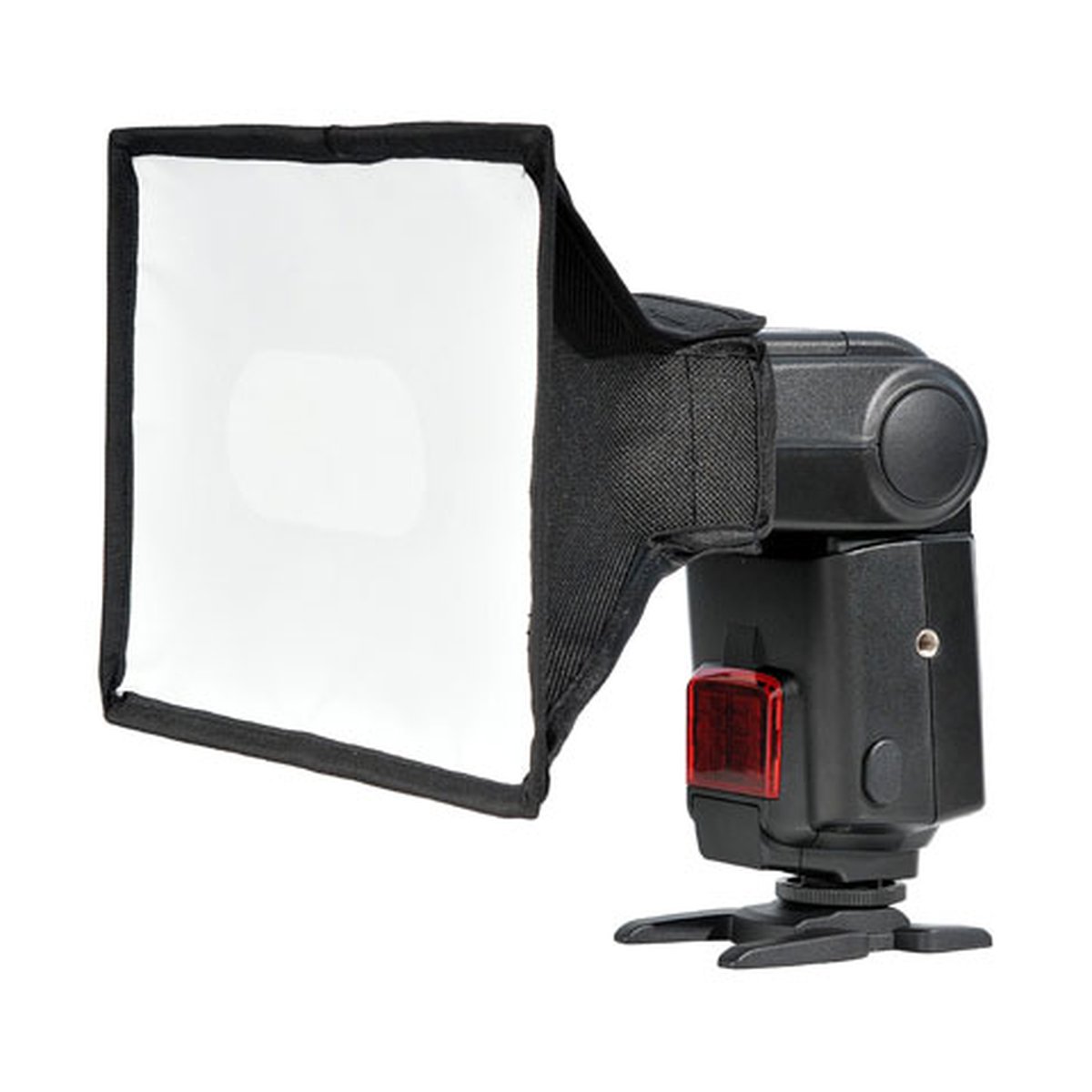 Godox Portable Softbox voor Speedlite 20x30cm - Anwendungsbeispiel: Kamerablitz mit Softbox-Diffusor