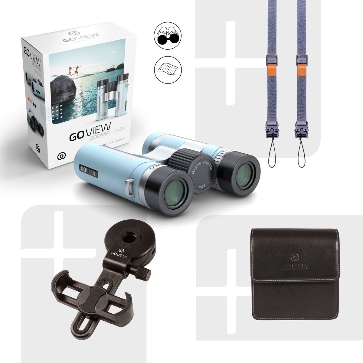 Goview ZOOMR 8x26 Miami Blue