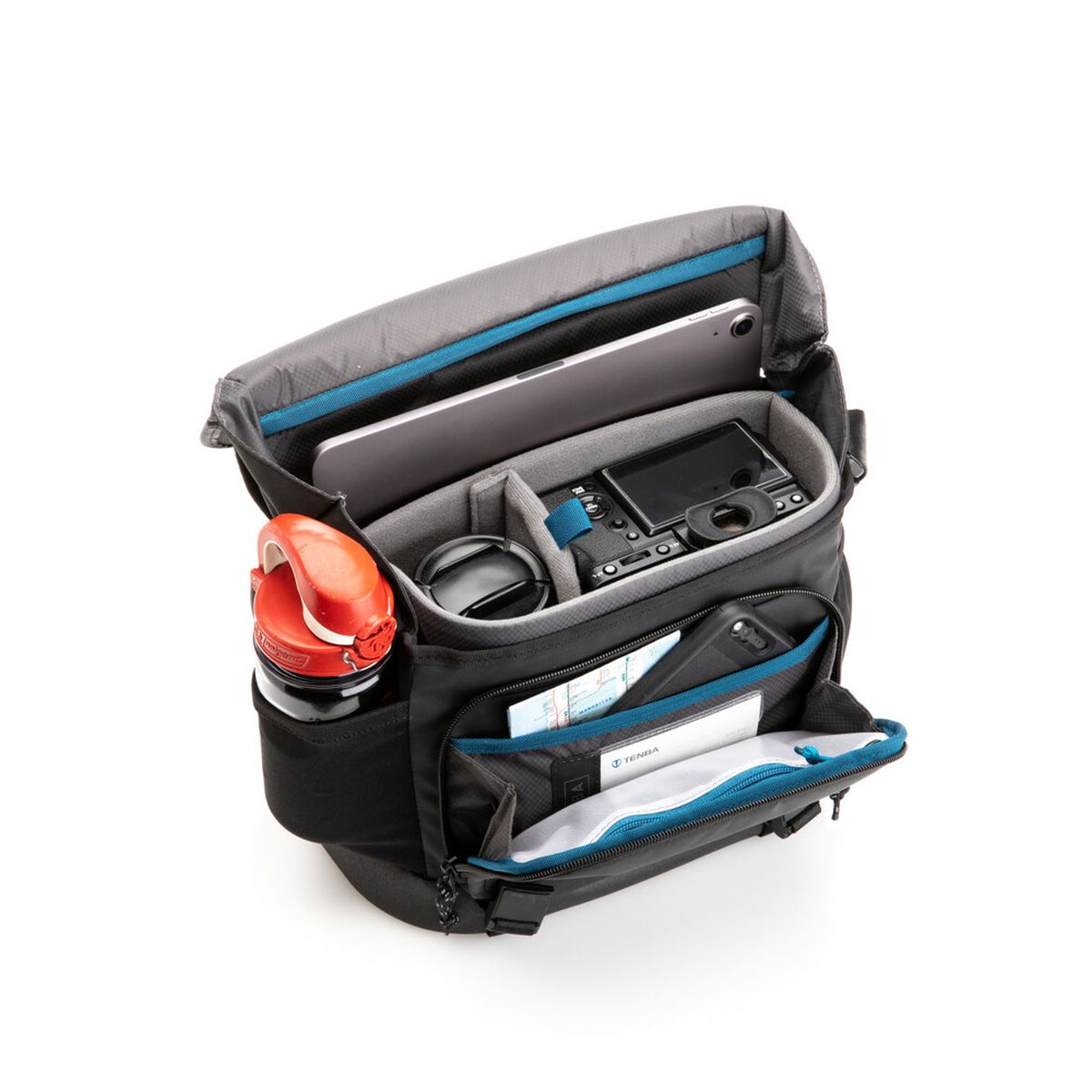 Tenba DNA 9 Slim Messanger Tasche Schwarz