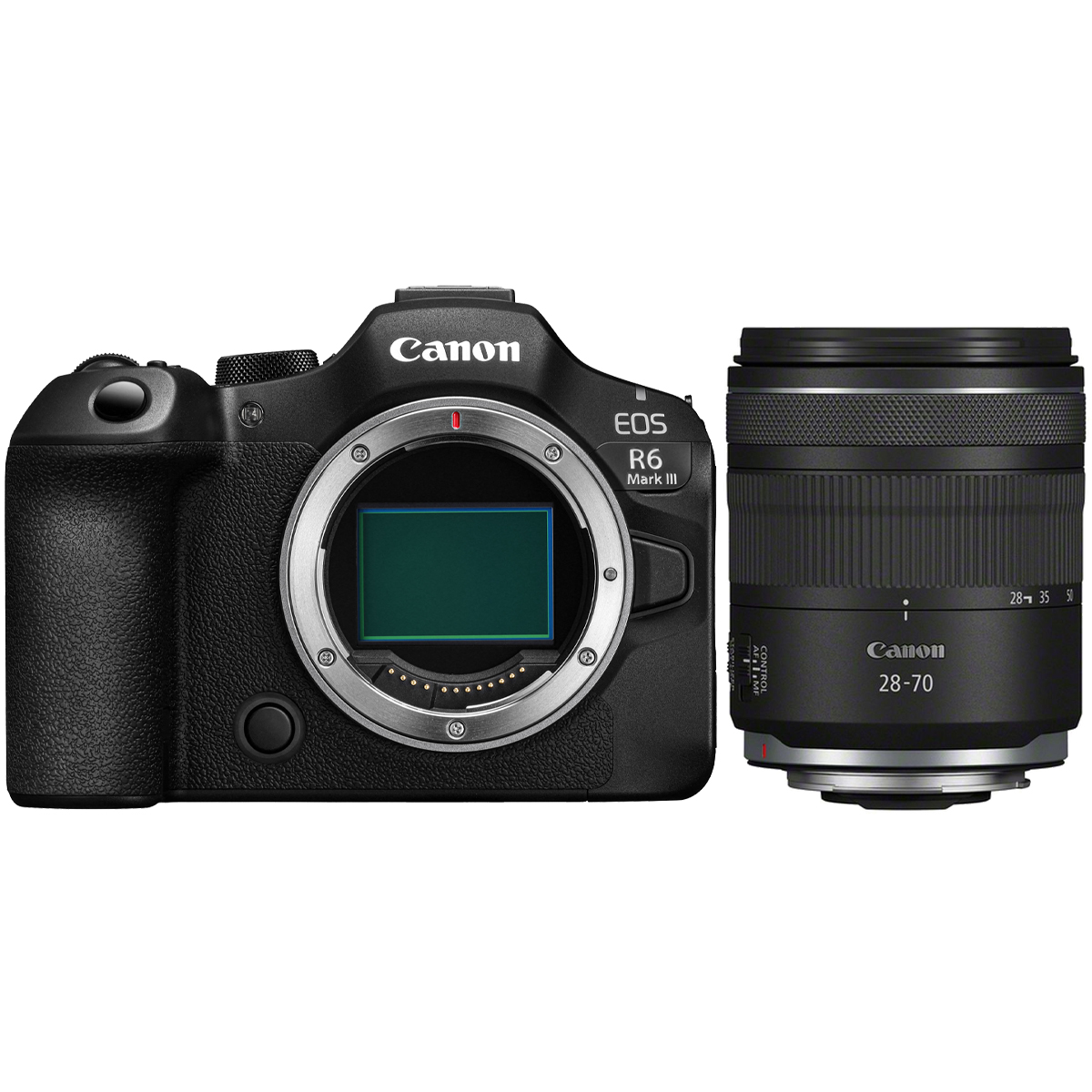 Canon EOS R6 Mark III mit Canon 28-70 mm 1:2,8 RF IS STM