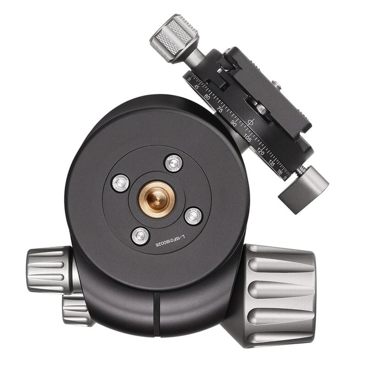 Leofoto Stativ-Kugelkopf LH-55R, Dual-Panoramafunktion + Schnellwechselplatte NP-60 Leofoto Stativ-Kugelkopf LH-55R, Dual-Panoramafunktion + Schnellwechselplatte NP-60