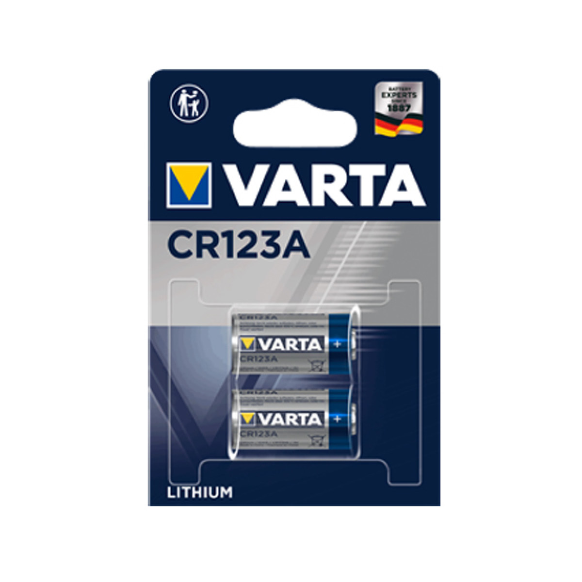 Varta Professional Lithium CR123A 2er Batterie Varta Professional Lithium CR123A 2er Batterie