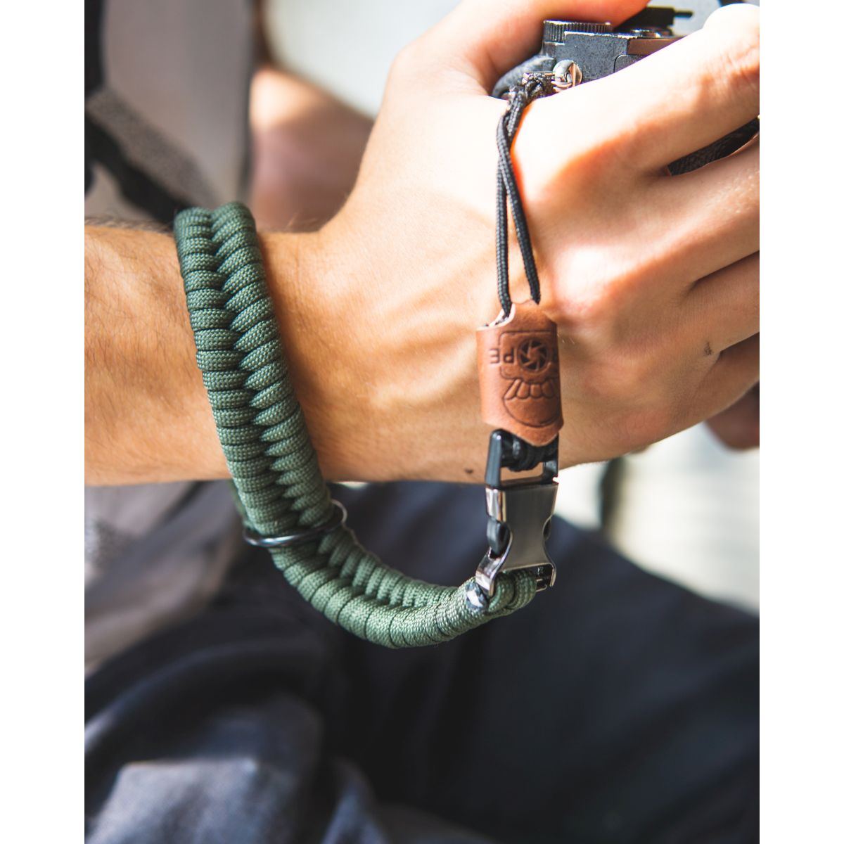 C-Rope Handschlaufe aus Kletterseil Military Olive V3