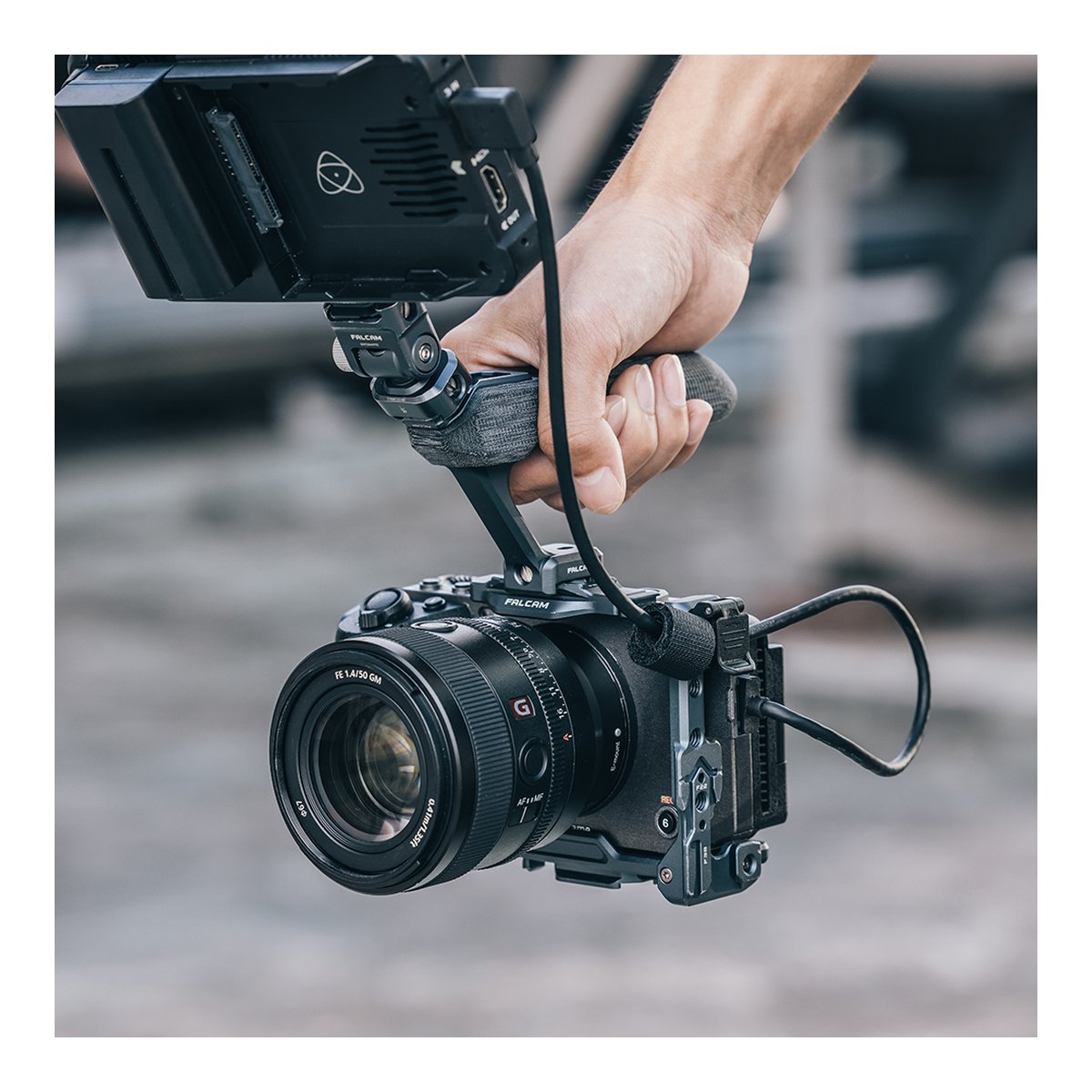 Falcam F22&F38&F50 Quick Release Basic Cage Kit(For Sony FX3/FX30)