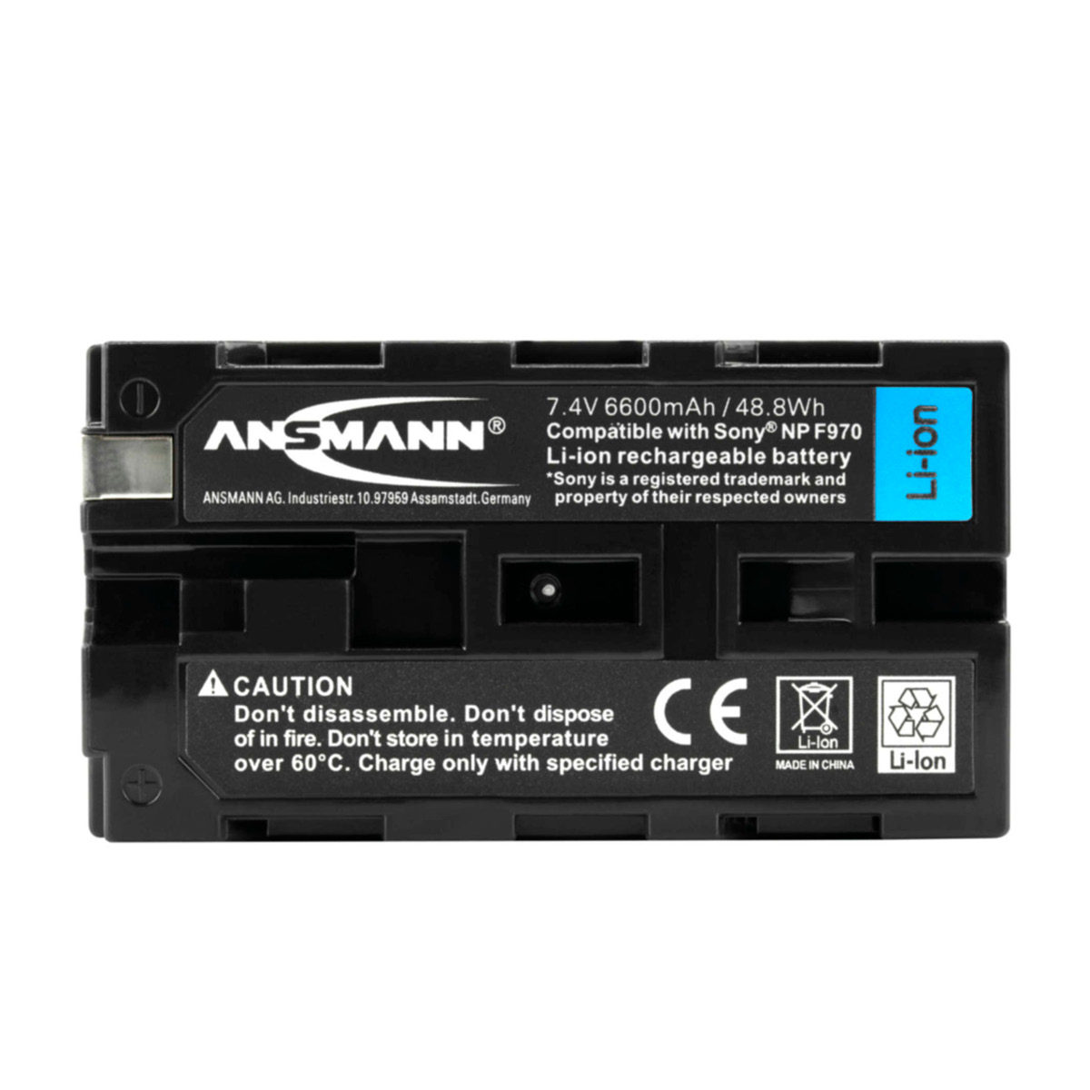 Ansmann Akku Typ Sony NP-F 970