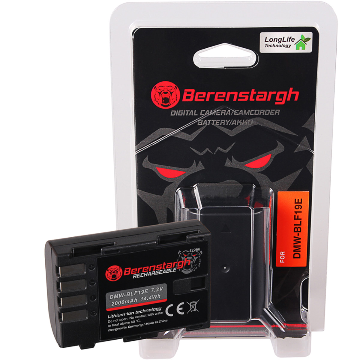 Berenstargh Akku Typ Panasonic DMW-BLF19E Berenstargh Akku Typ Panasonic DMW-BLF19E