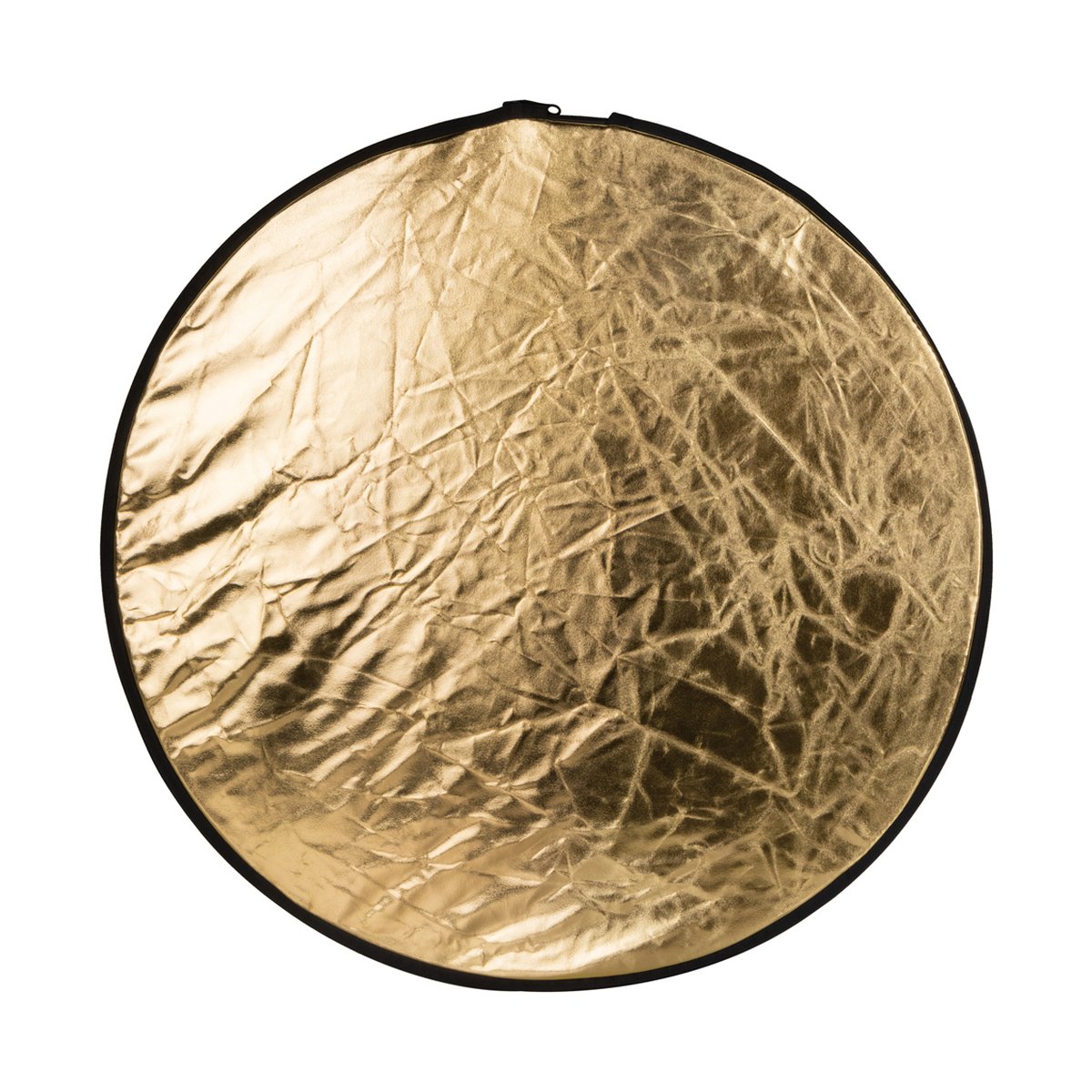 SmallRig 4128 5-in-1 Rundreflektor 32" zusammenklappbar - Runder goldener Reflektor, Vorderansicht