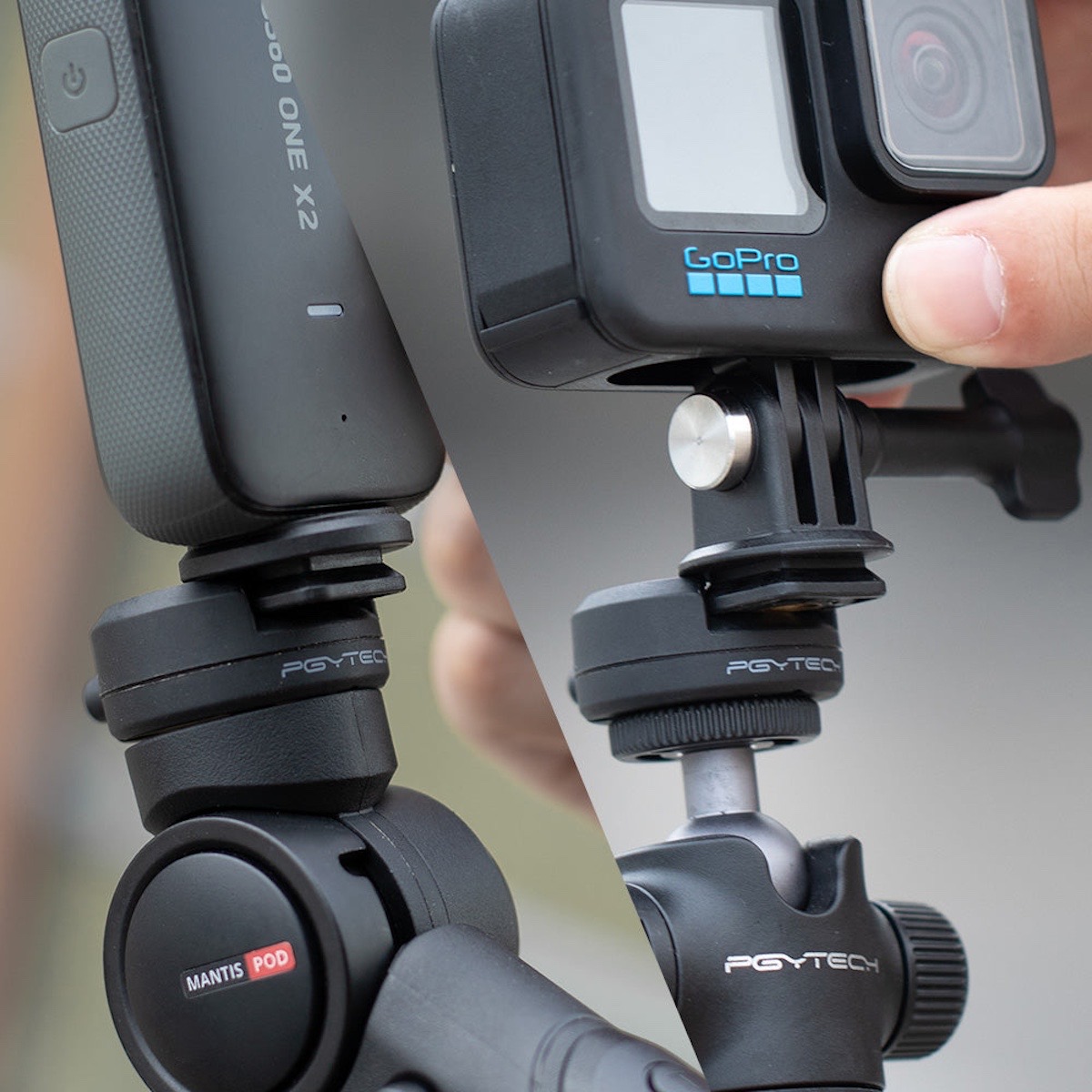 PGYTech CapLock Action Kamera Schnellverschluss Set