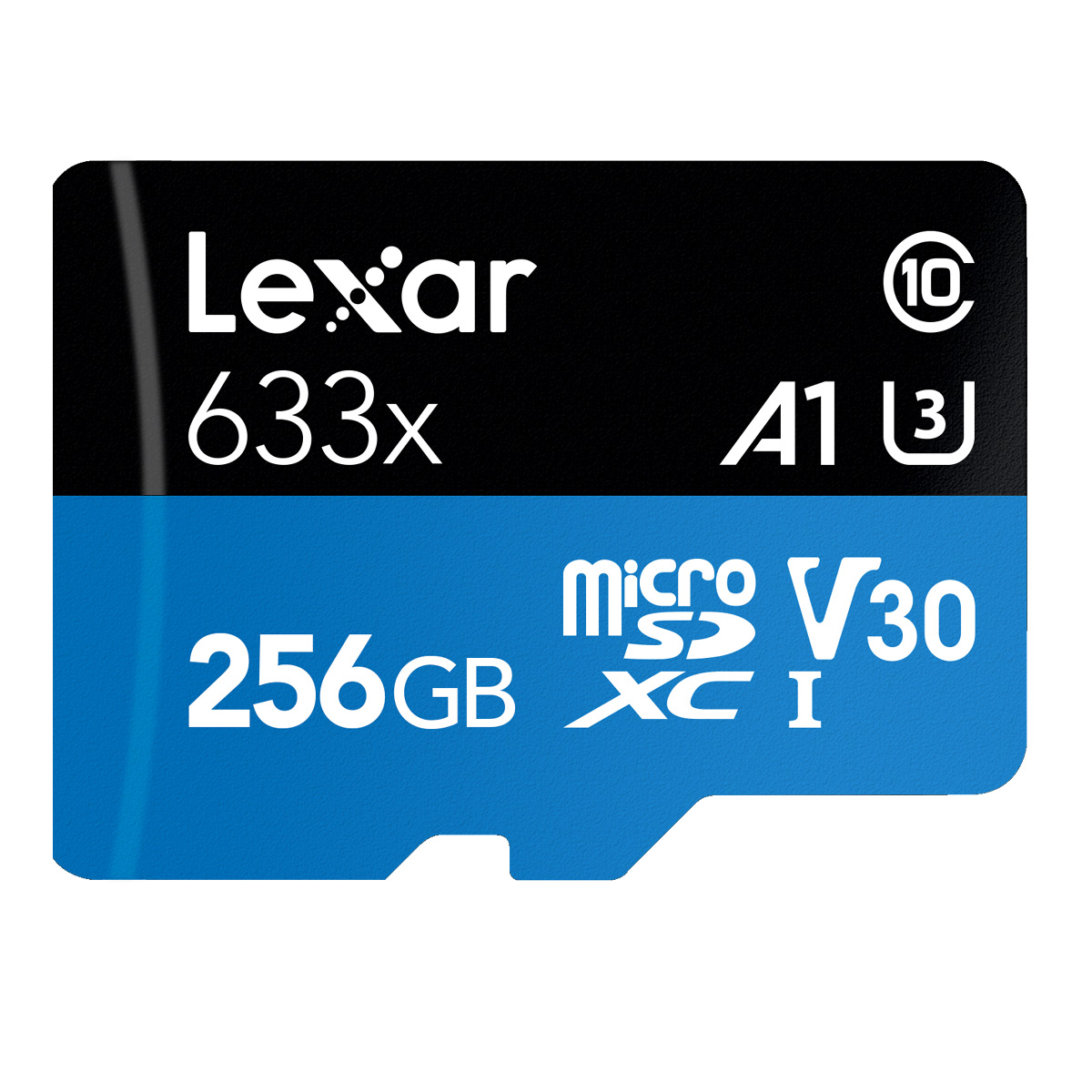 Lexar 256 GB Micro SDXC Blue 633x
