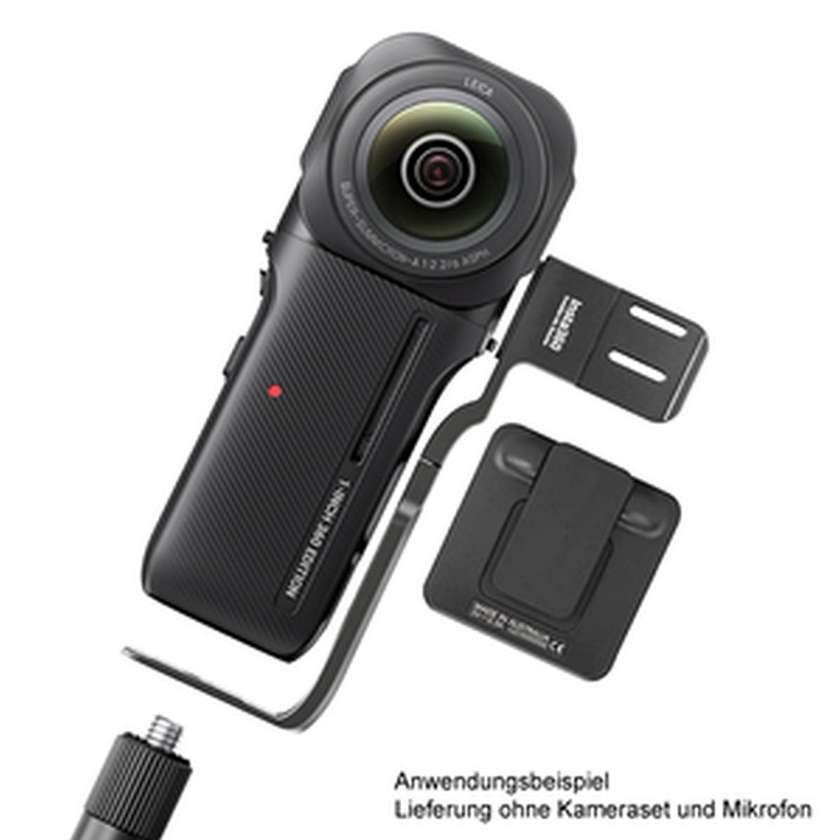 Insta360 ONE RS Mikrofonhalterung unsichtbar, inkl. 3,5 mm Audiokabel