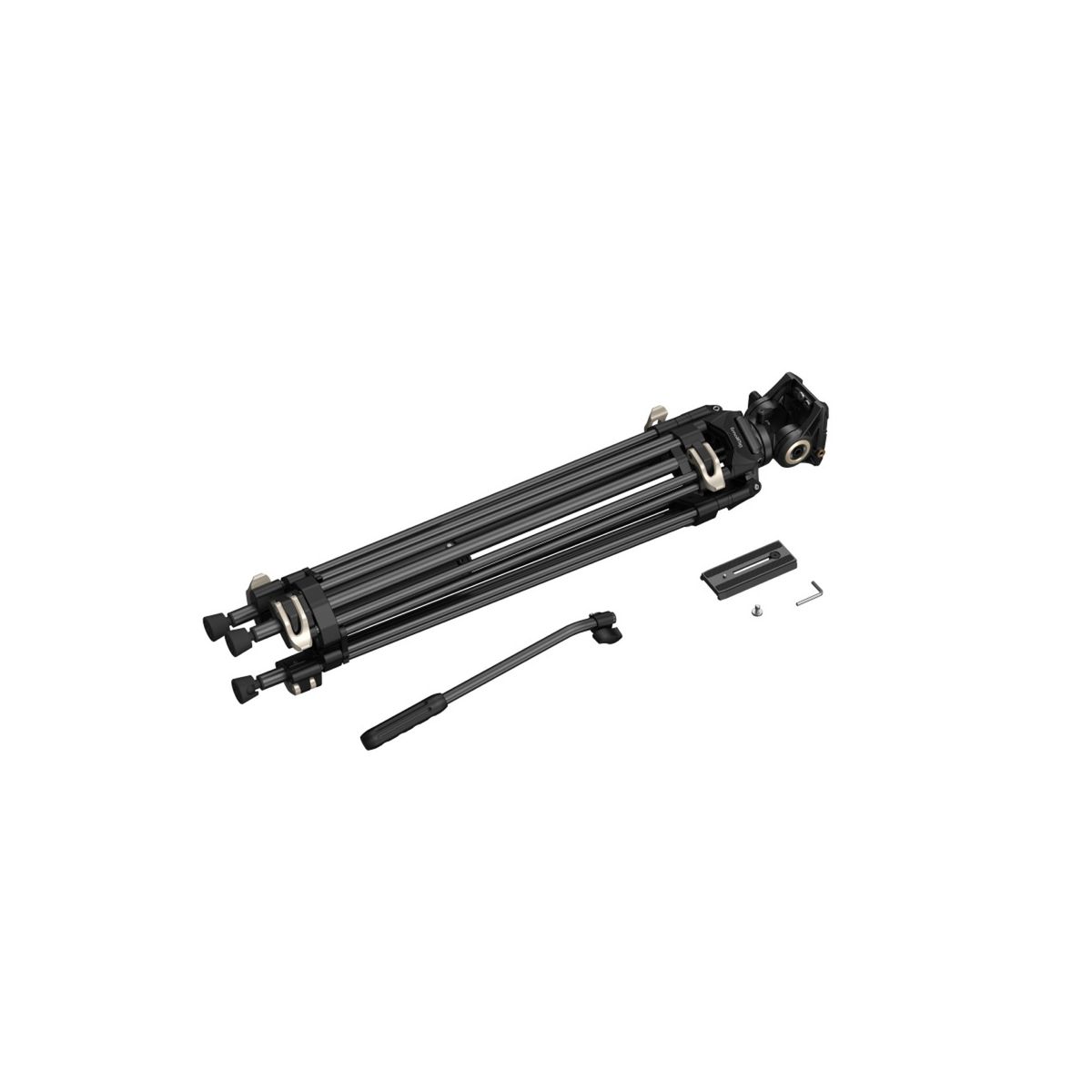 SmallRig 3751B Heavy-Duty Fluidkopf Stativ AD-01