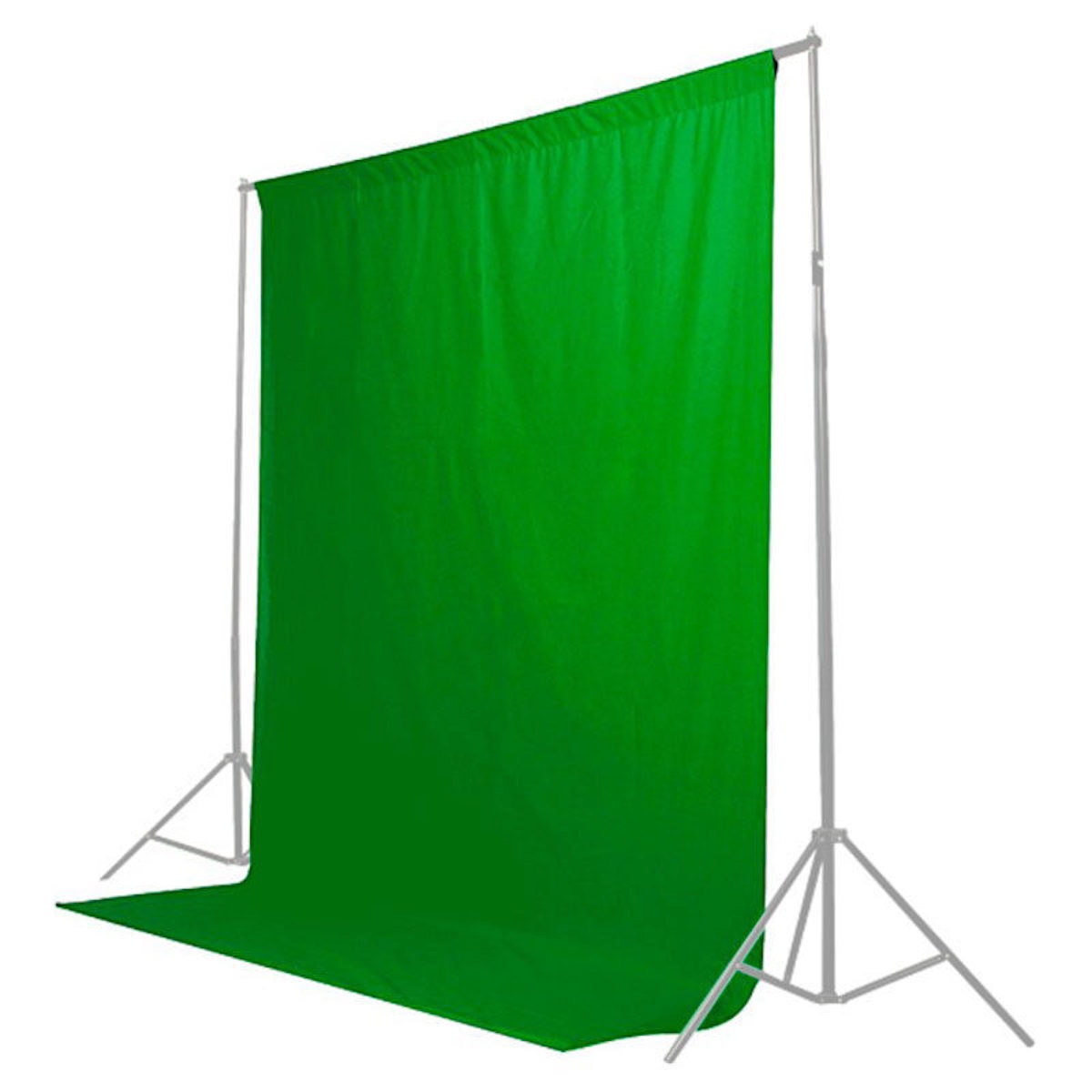 Caruba Greenscreen Hintergrundtuch 3 x 6m Grün 