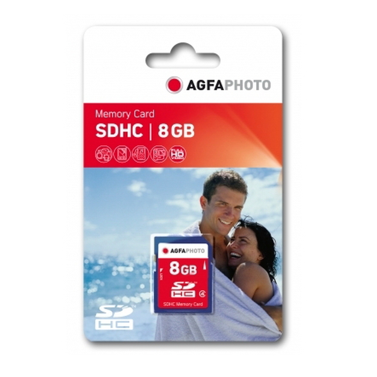 AgfaPhoto 8 GB SDHC Karte Standard